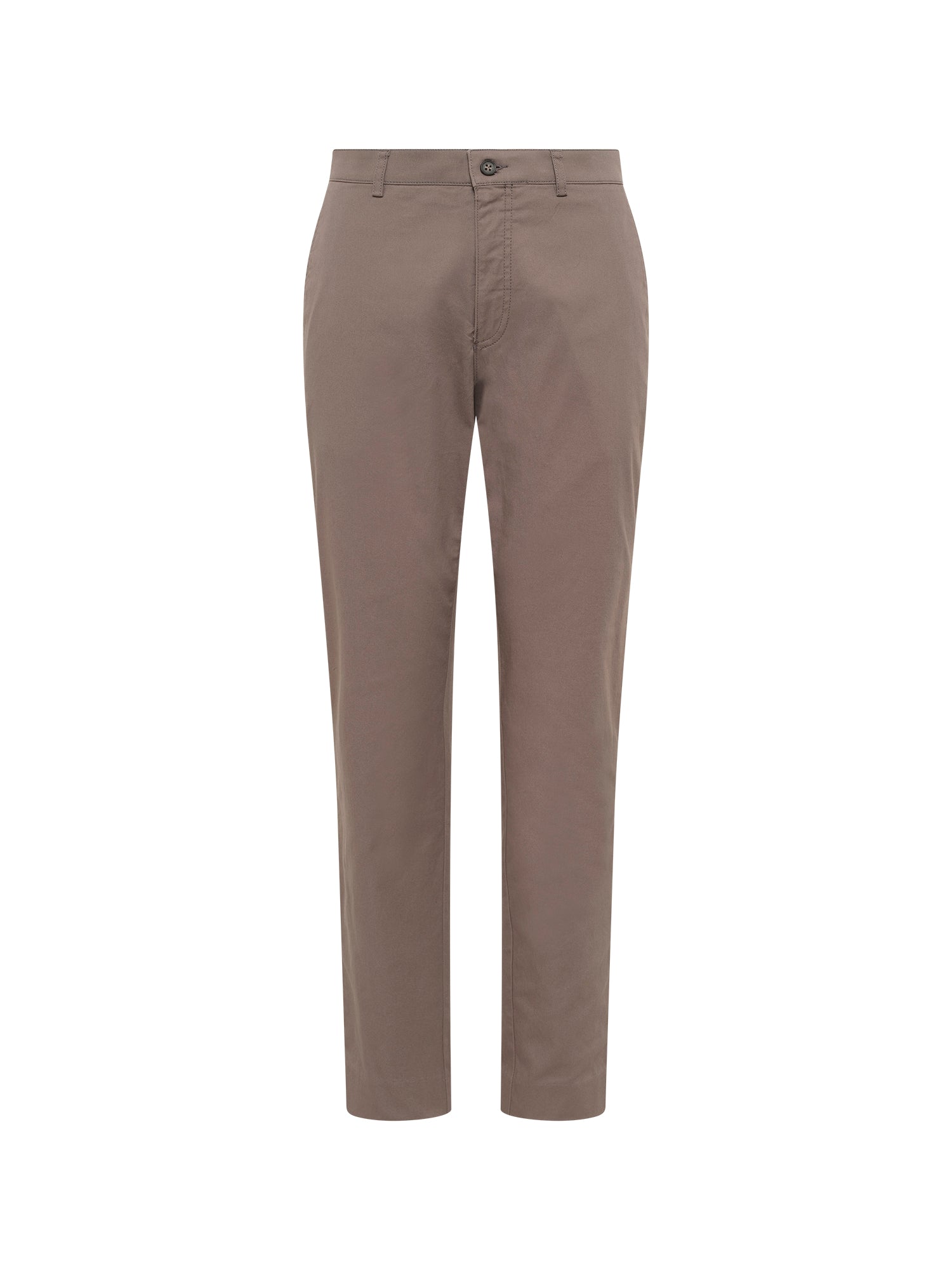 Smoked Grey Cotton Chino