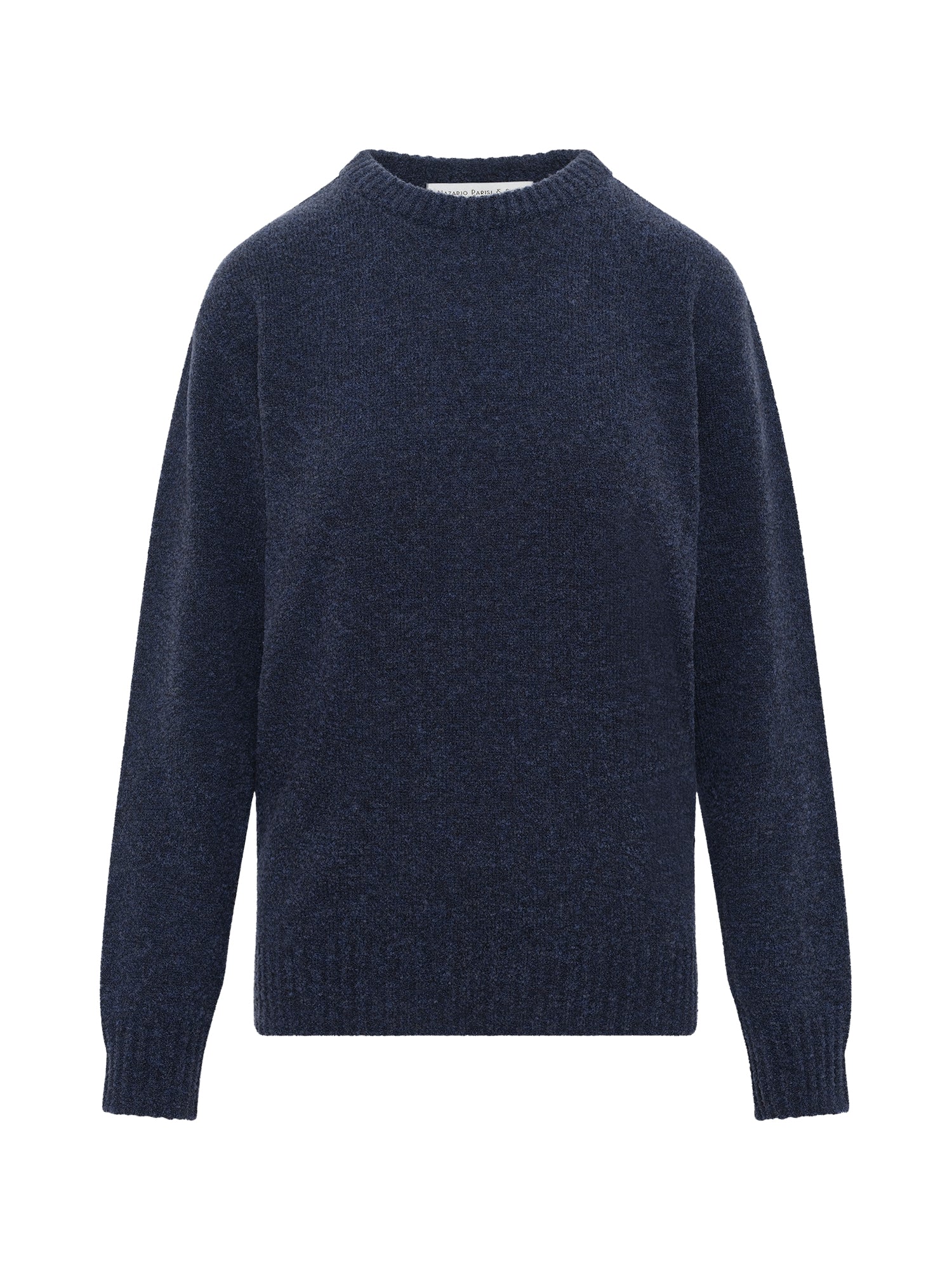 Denim Brushed Wool Knit