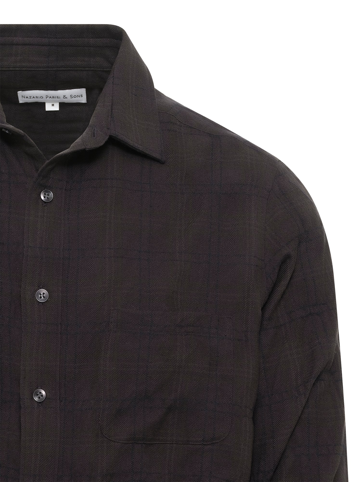 Brown Check Japanese Flannel Shirt