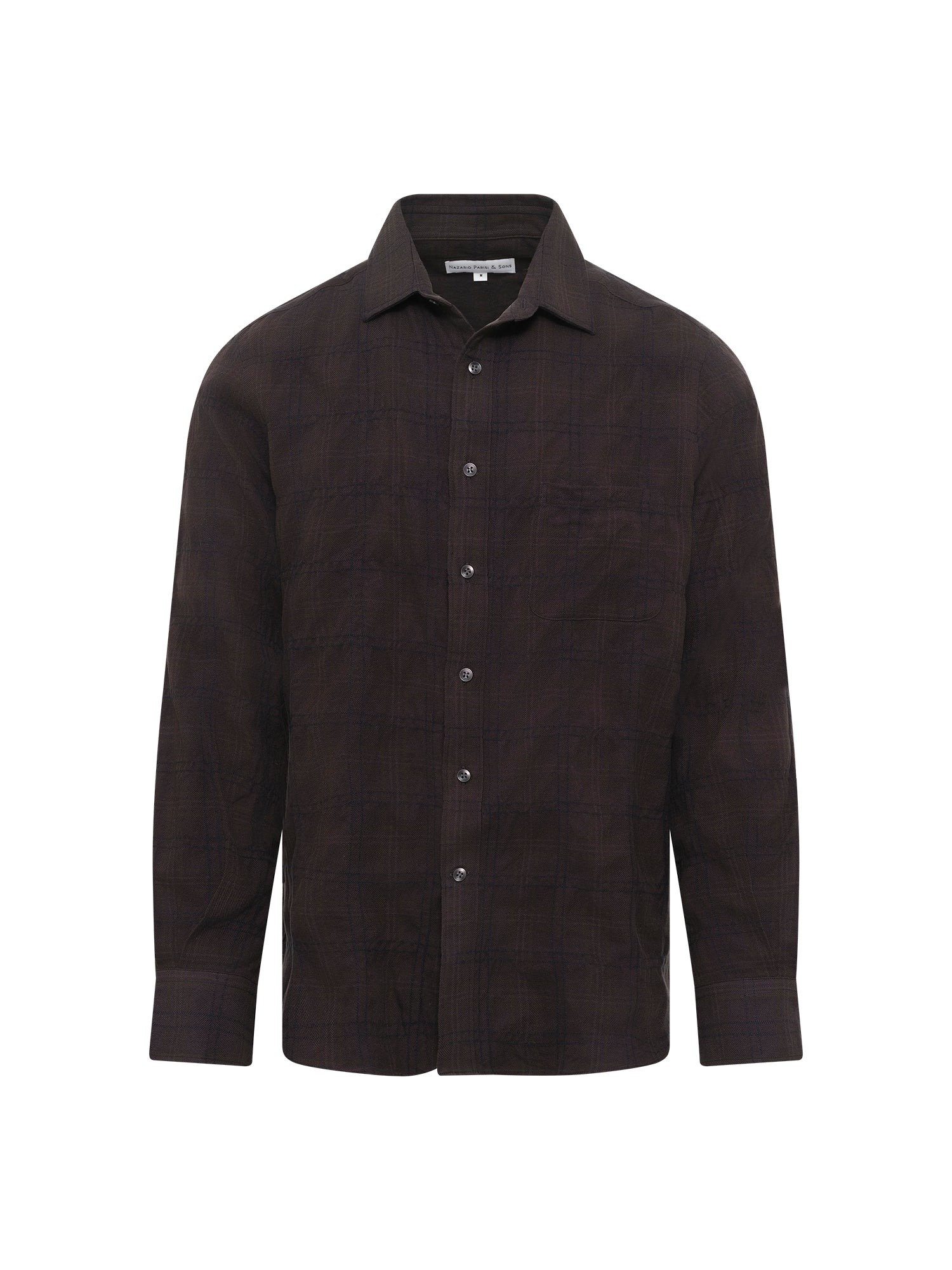Brown Check Japanese Flannel Shirt