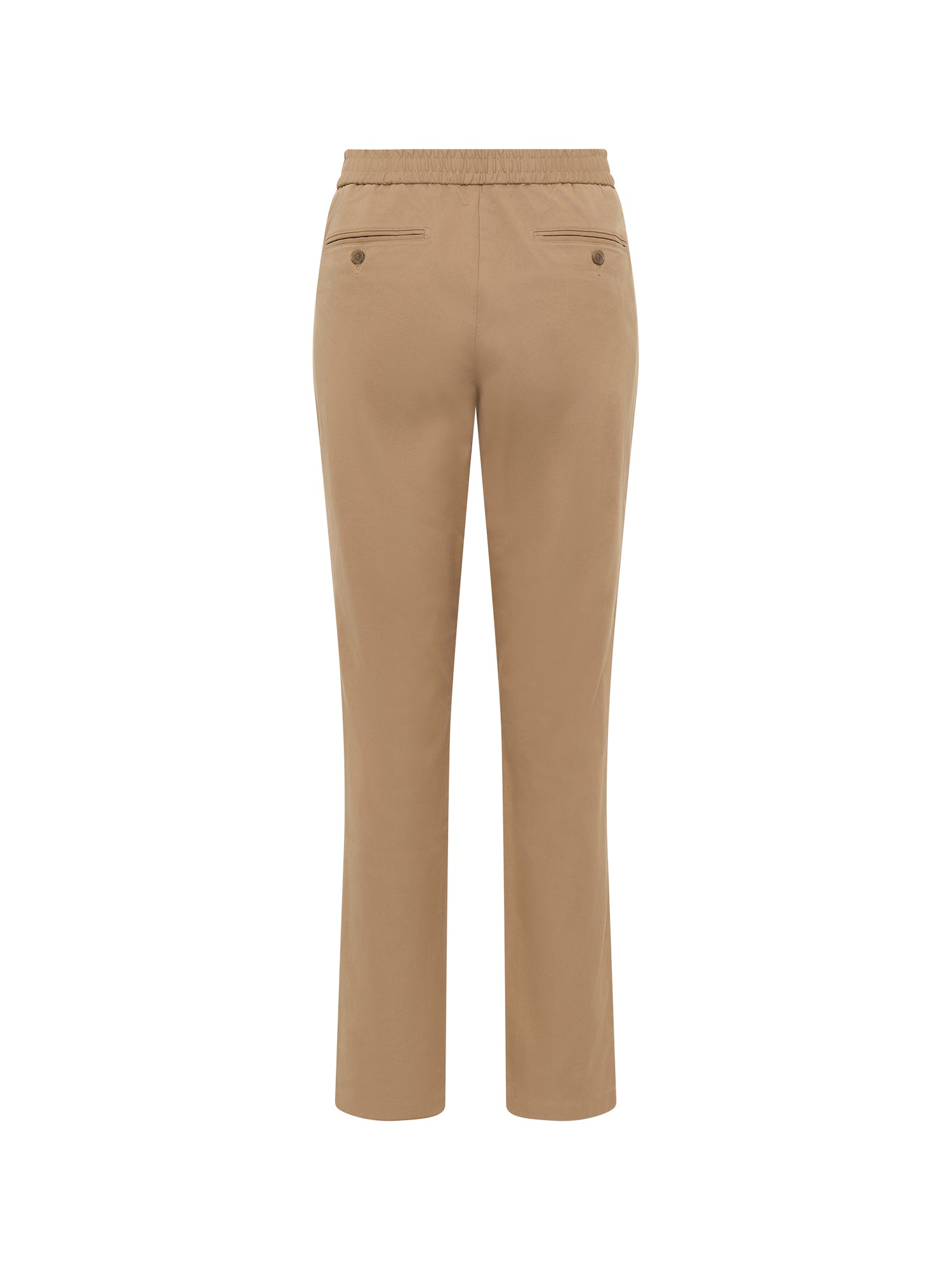Taupe Jogger Cotton Pant