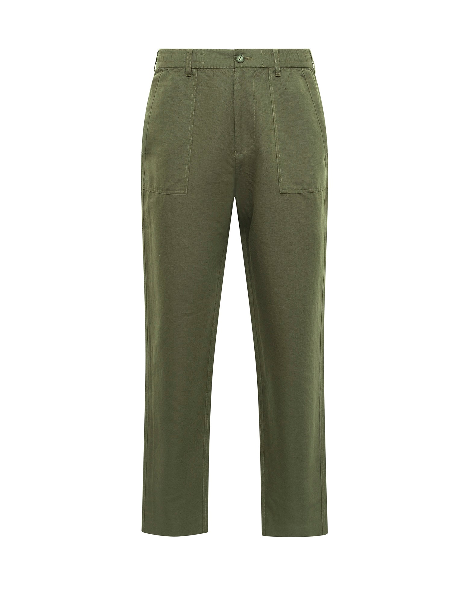 Khaki Relaxed Fatigue Pant