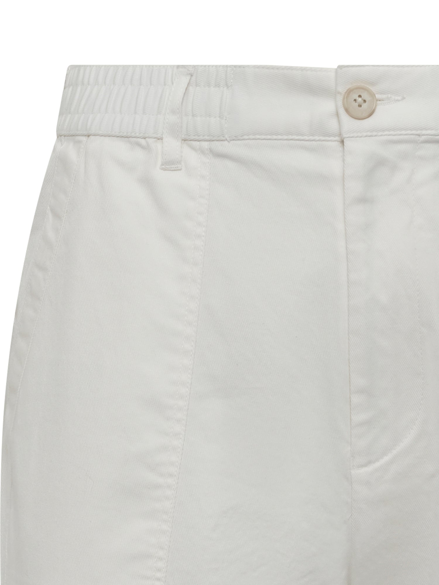White Relaxed Fatigue Pant