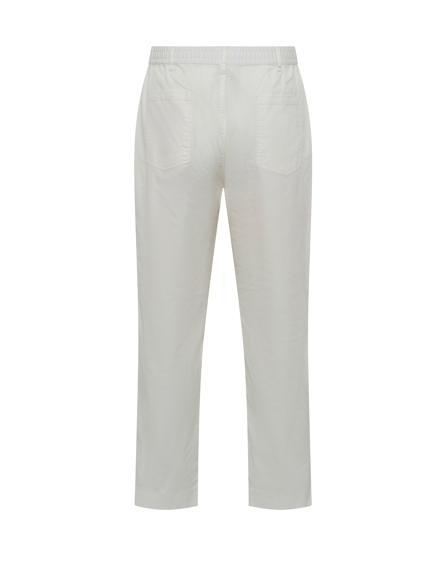 White Relaxed Fatigue Pant