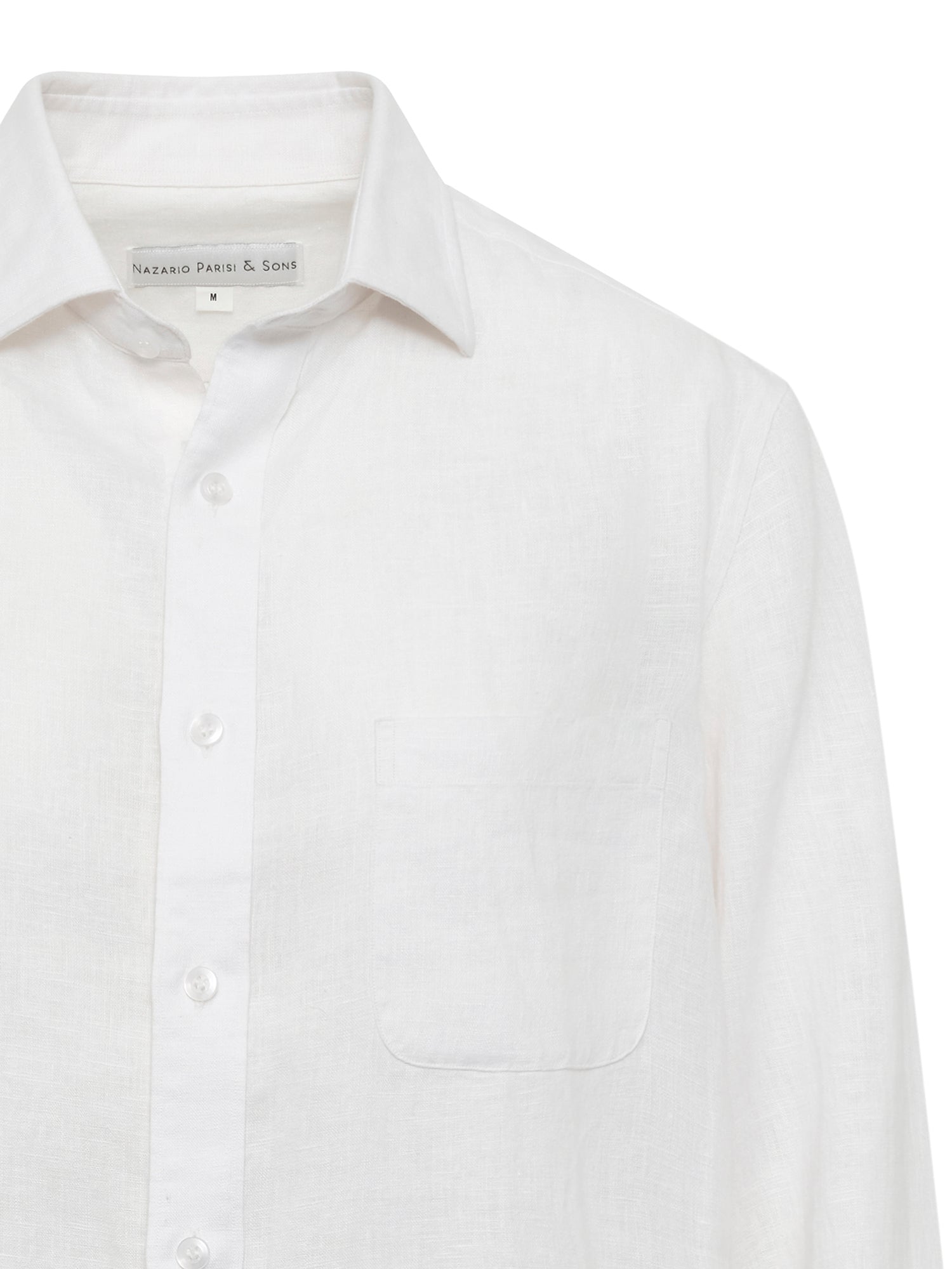 White Linen Shirt