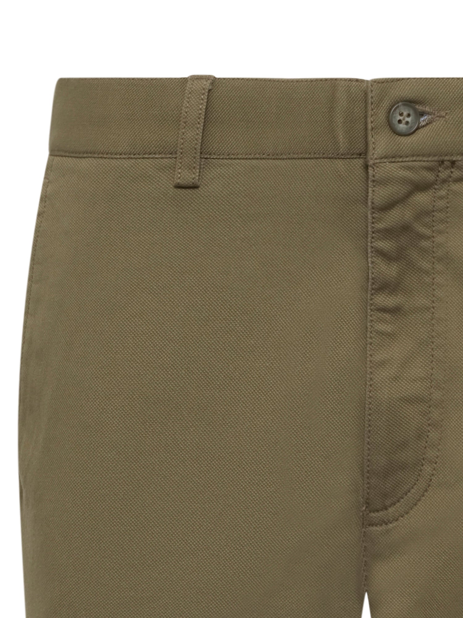 Army Green Hopsack Chino