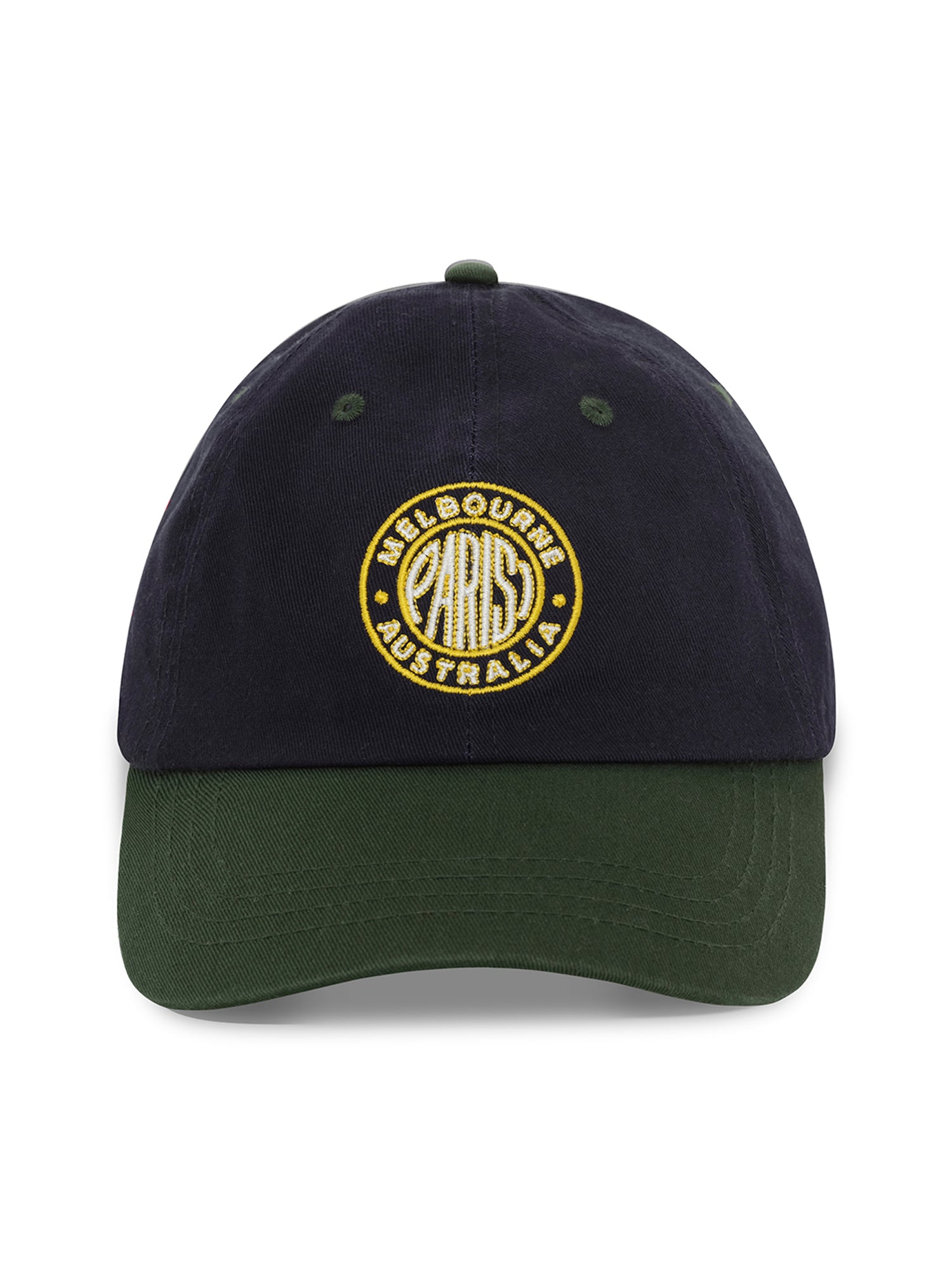 Green and Navy Parisi Cap