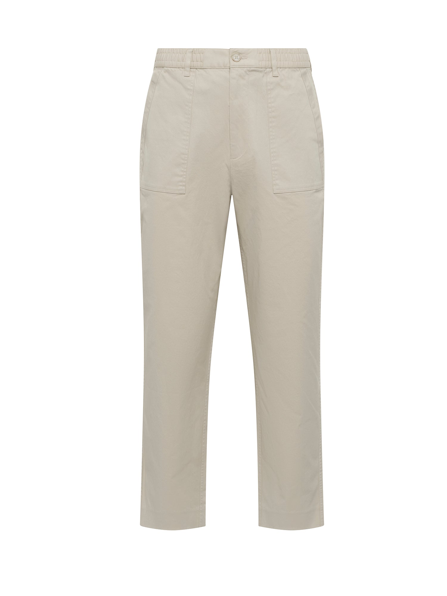 Cream Relaxed Fatigue Pant