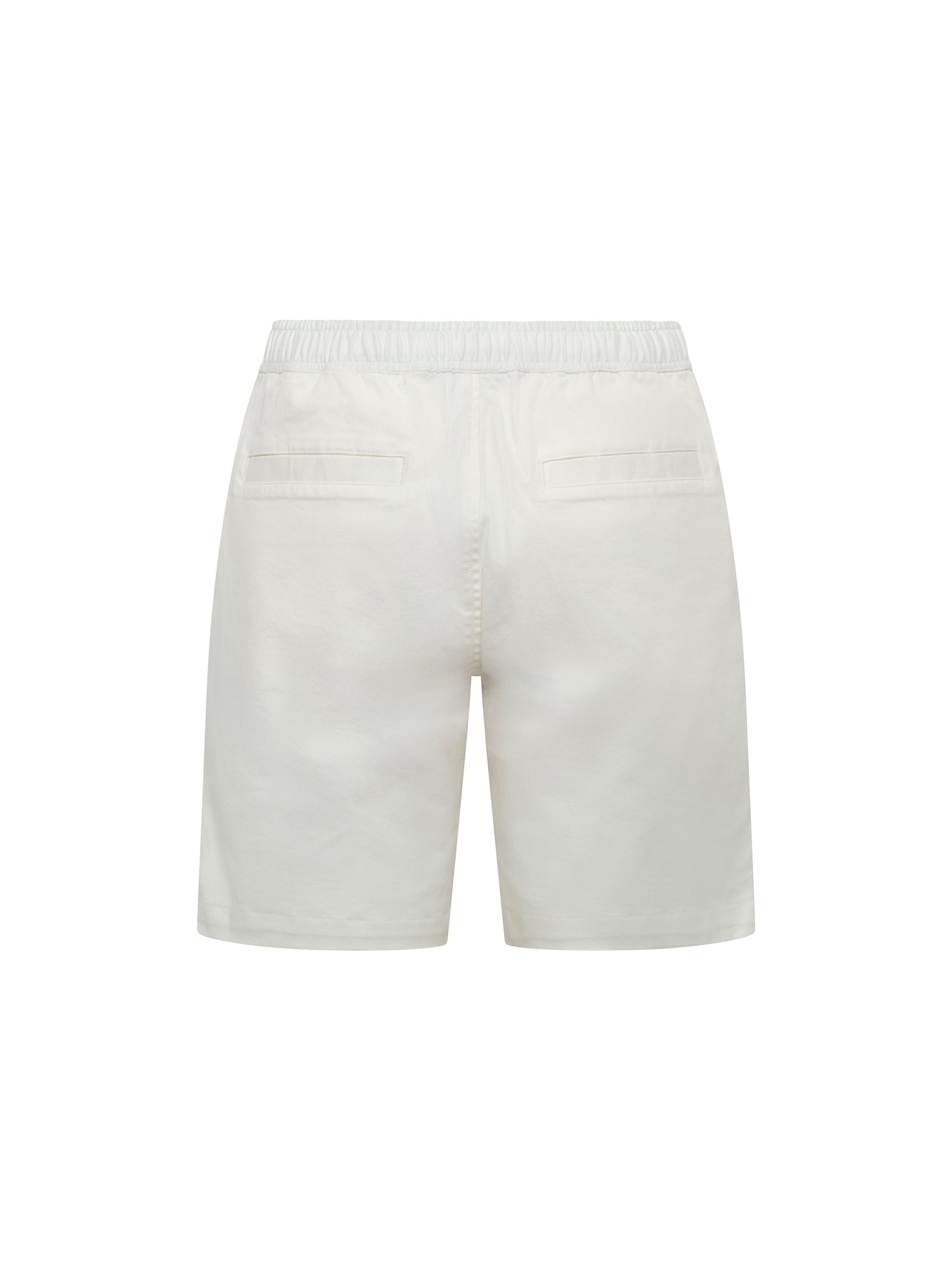 White Drawstring Shorts