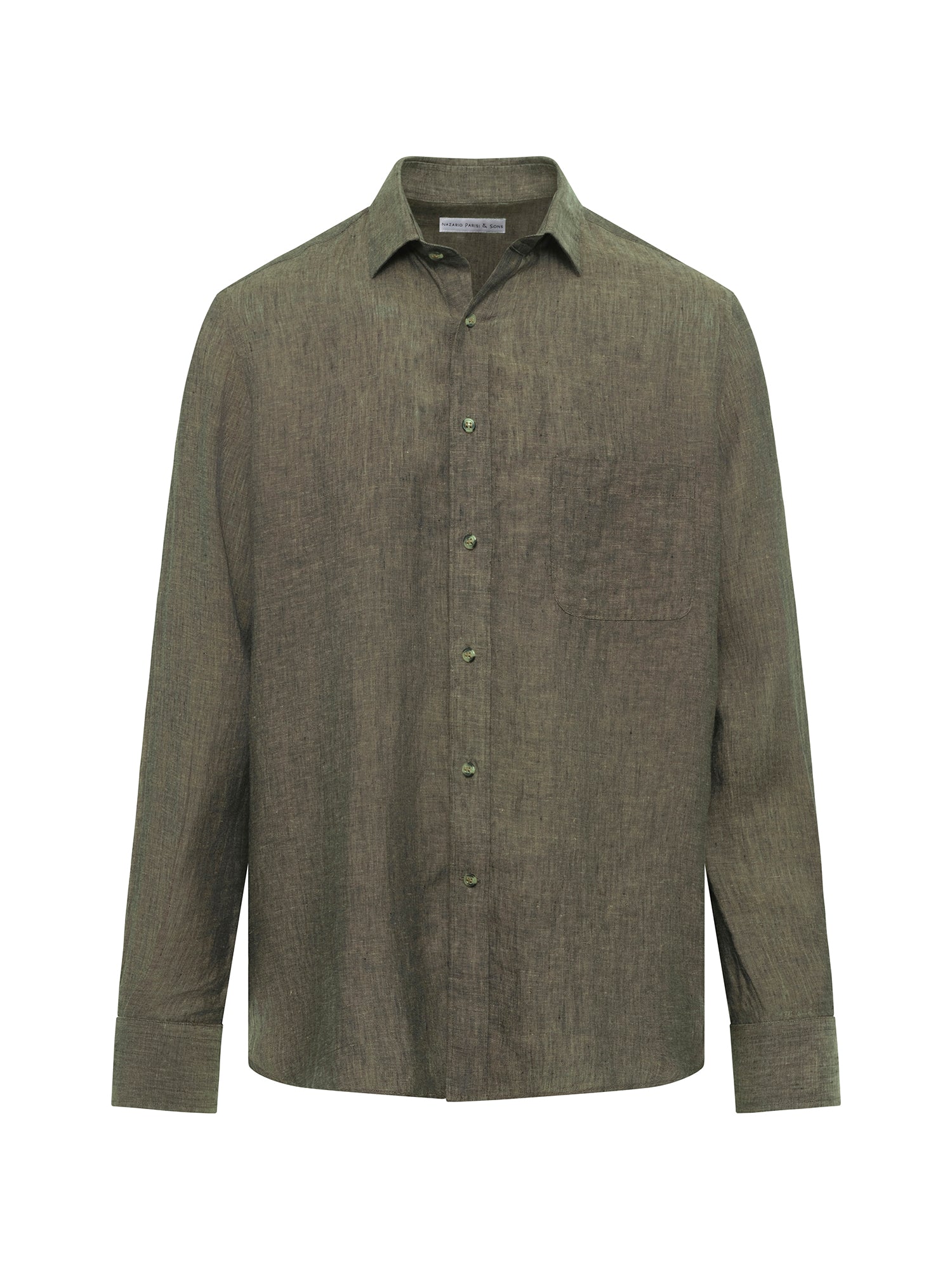 Brown Linen Shirt