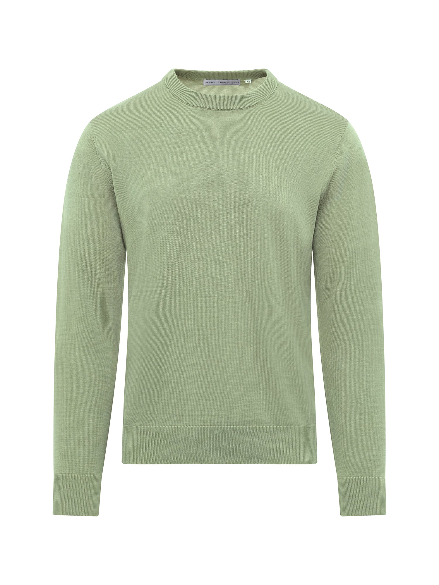 Sage Green Long Sleeve Crew