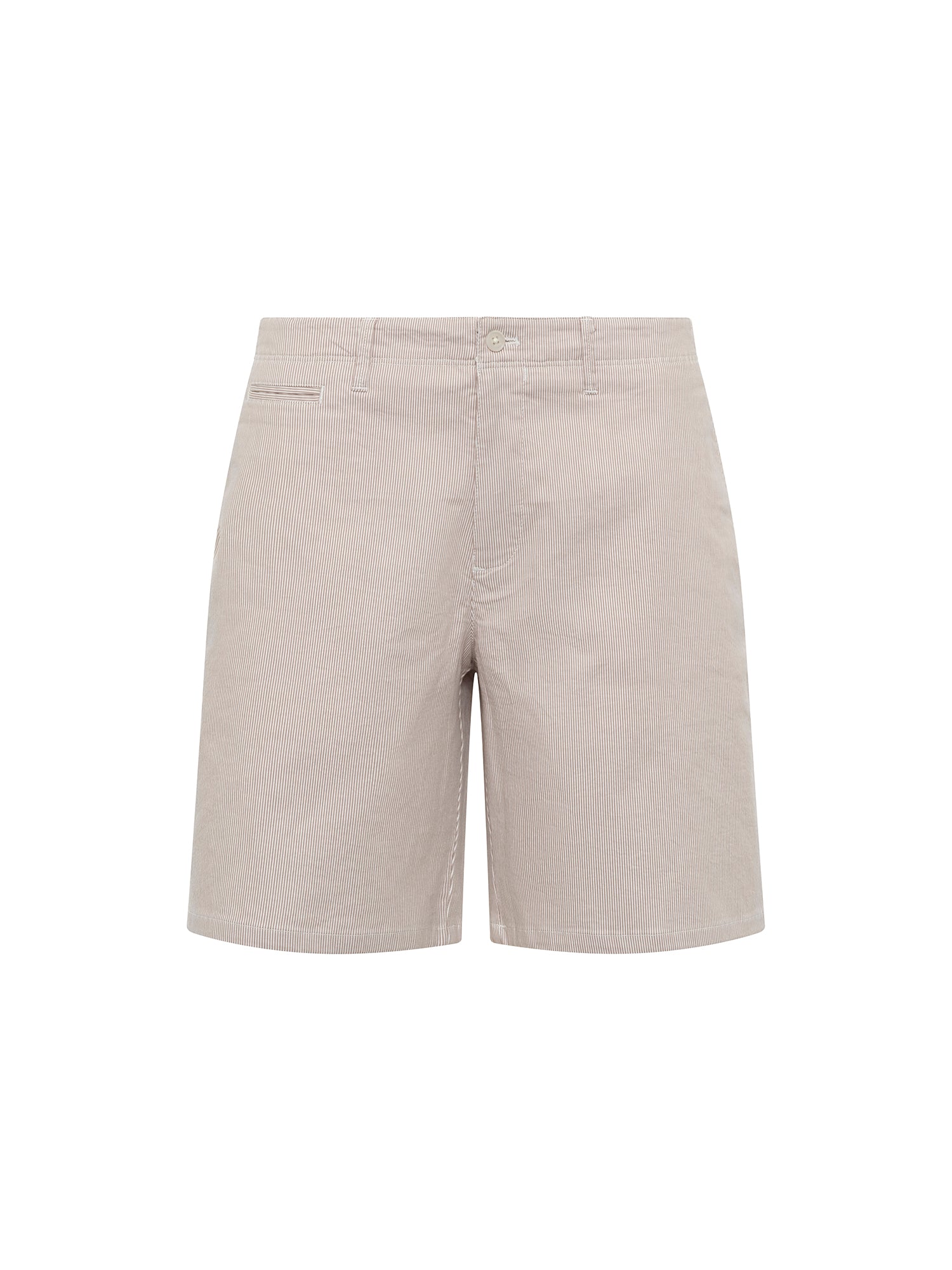 Sand Stripe Bermuda Shorts