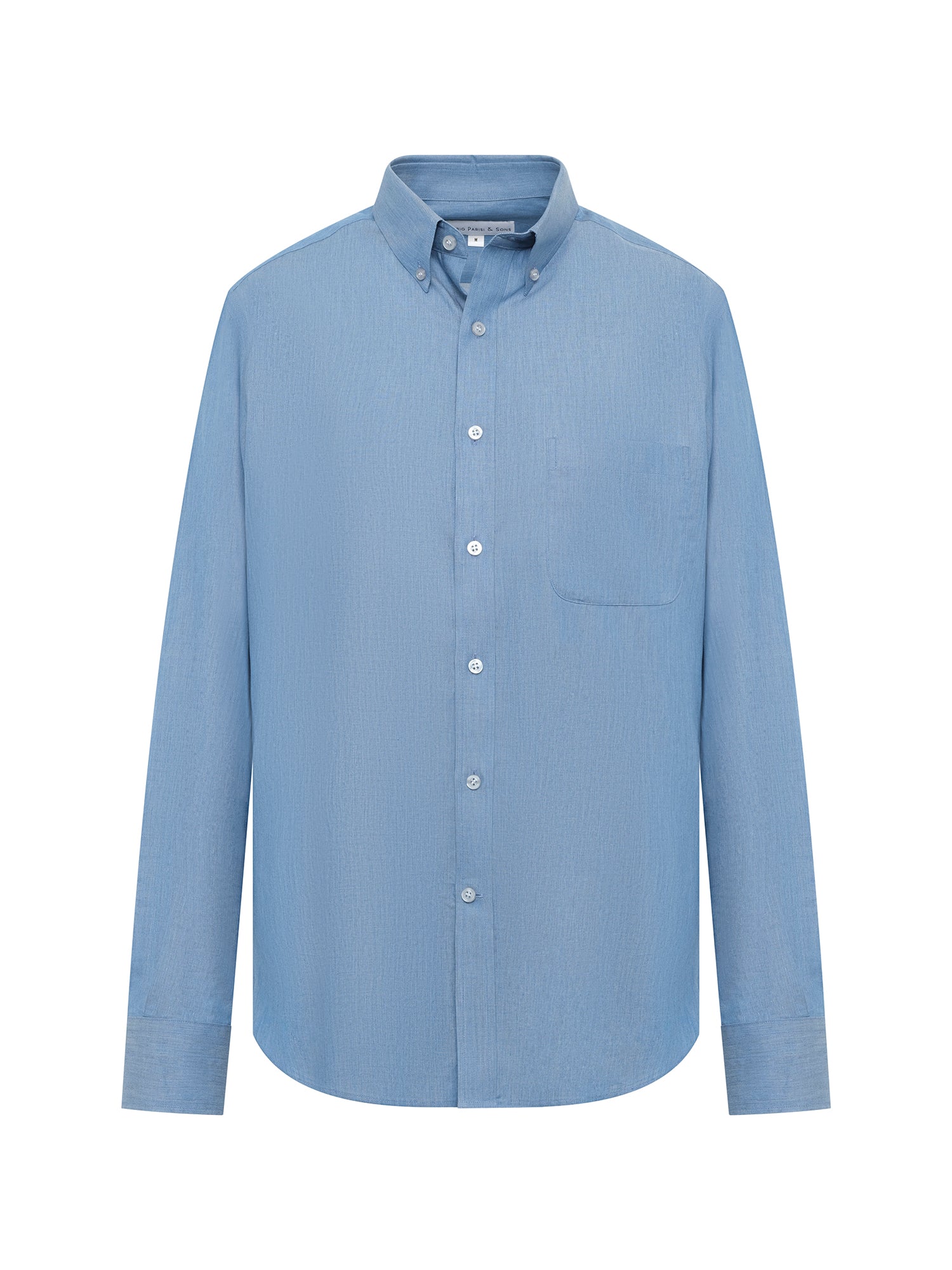 Blue Chambray Button Down Shirt