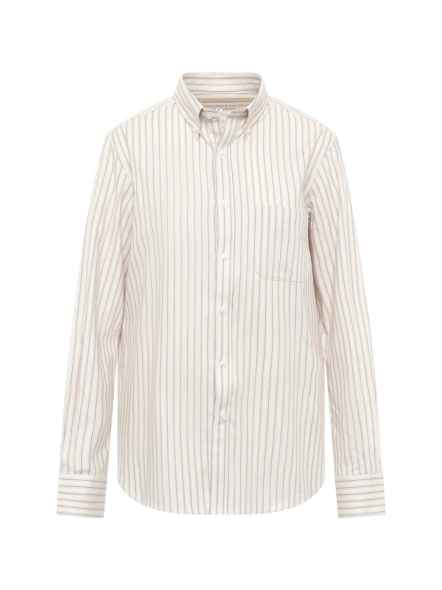 Ecru Blue Thin Stripe Shirt