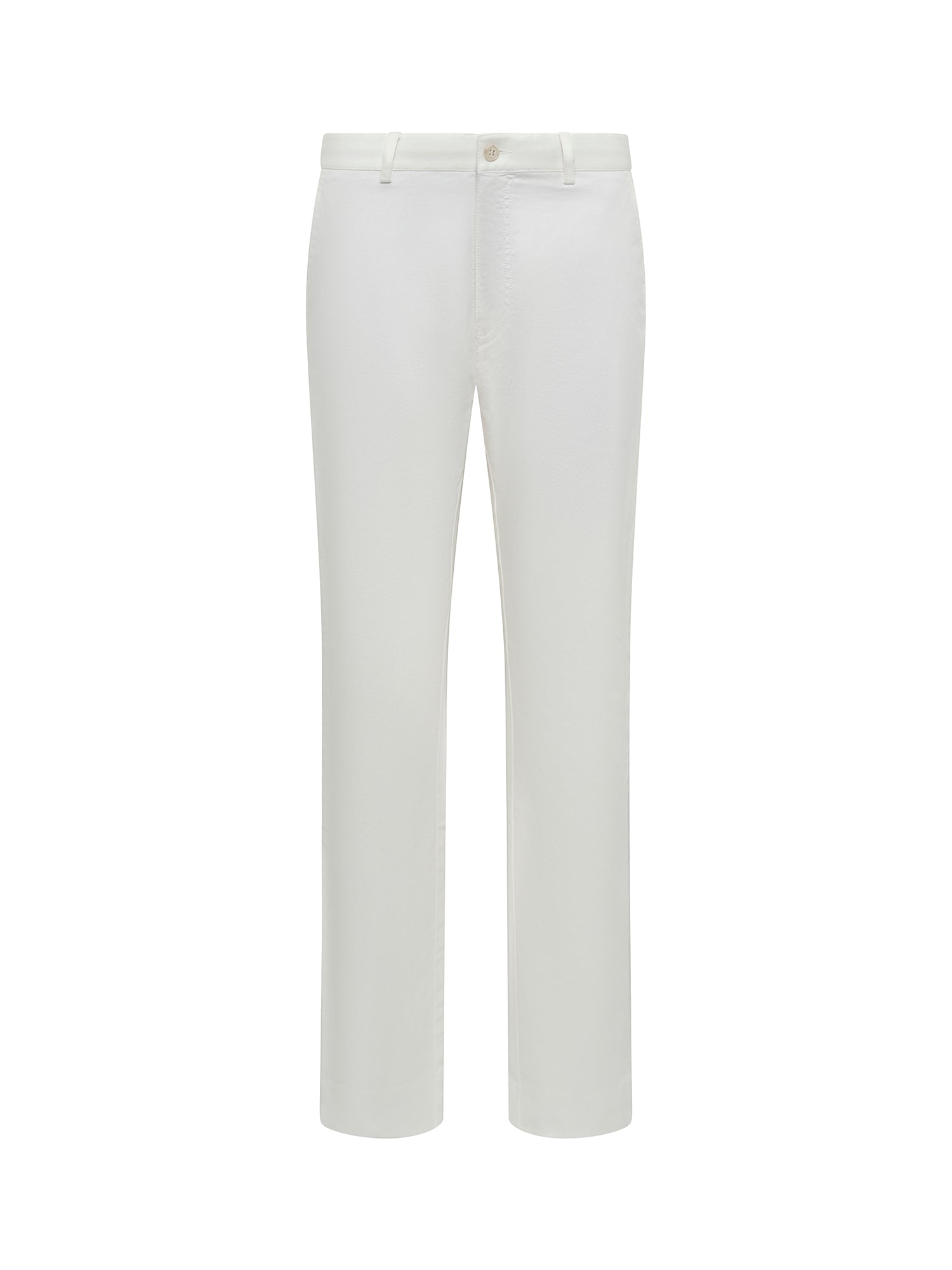 White Hopsack Chino