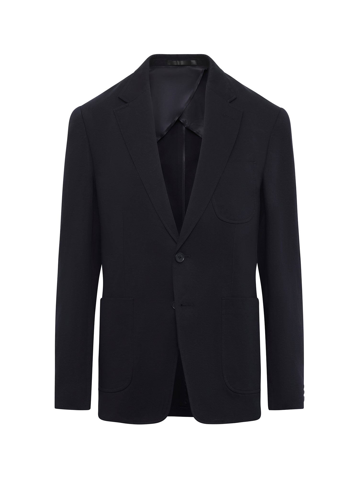Deconstructed Navy Half-Lined Blazer
