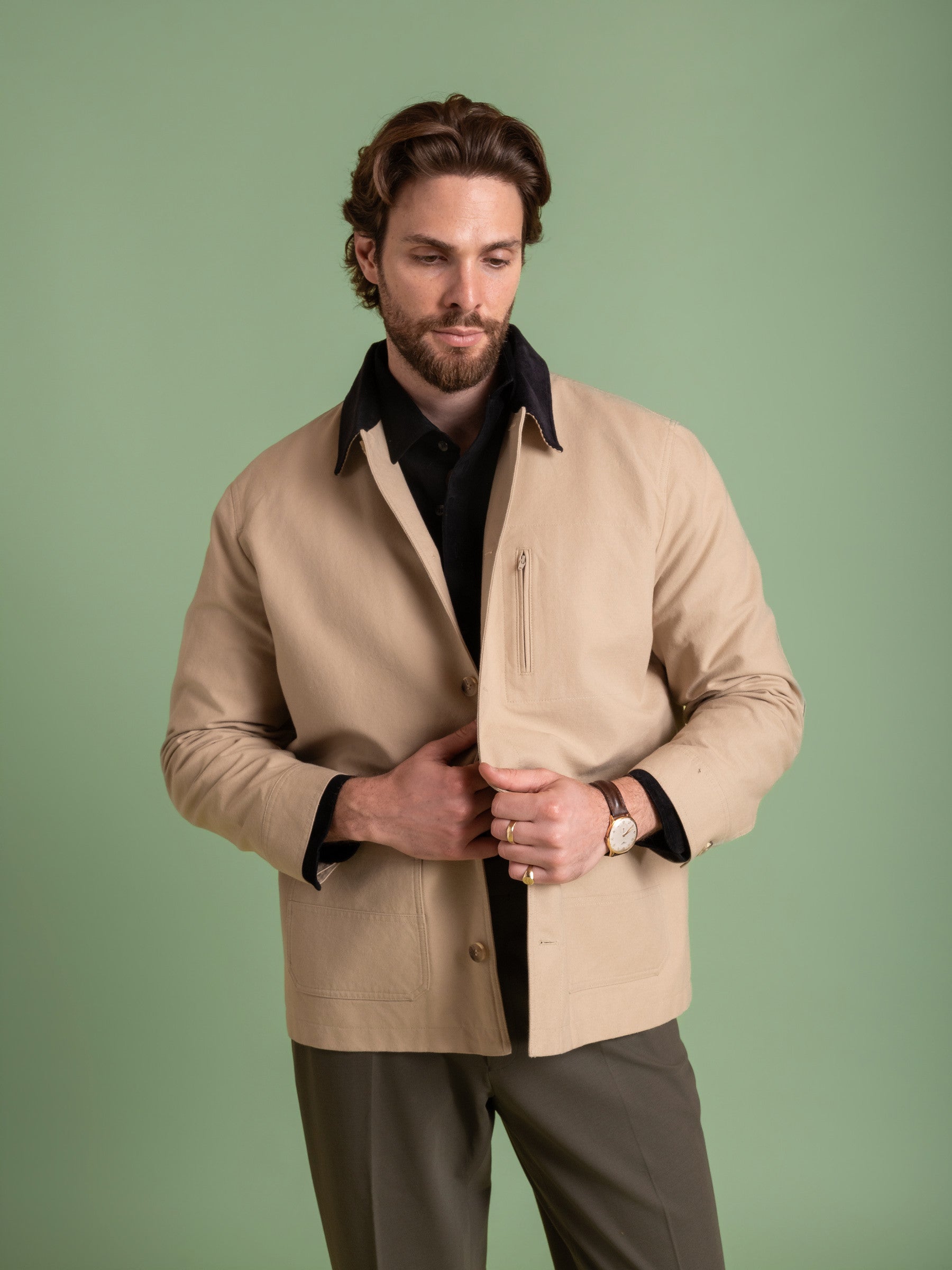 Cream Nolita Worker Jacket