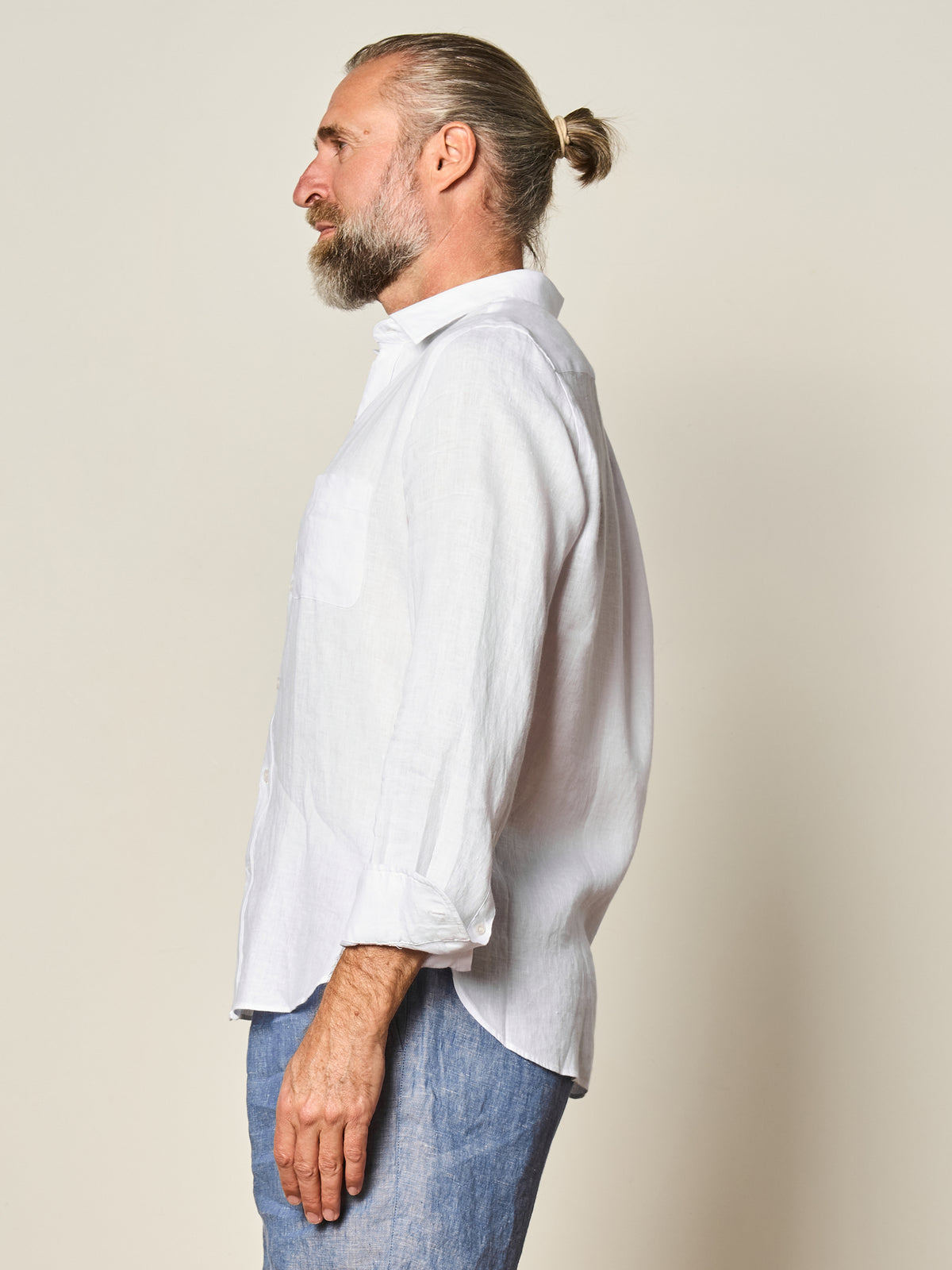 White Linen Shirt