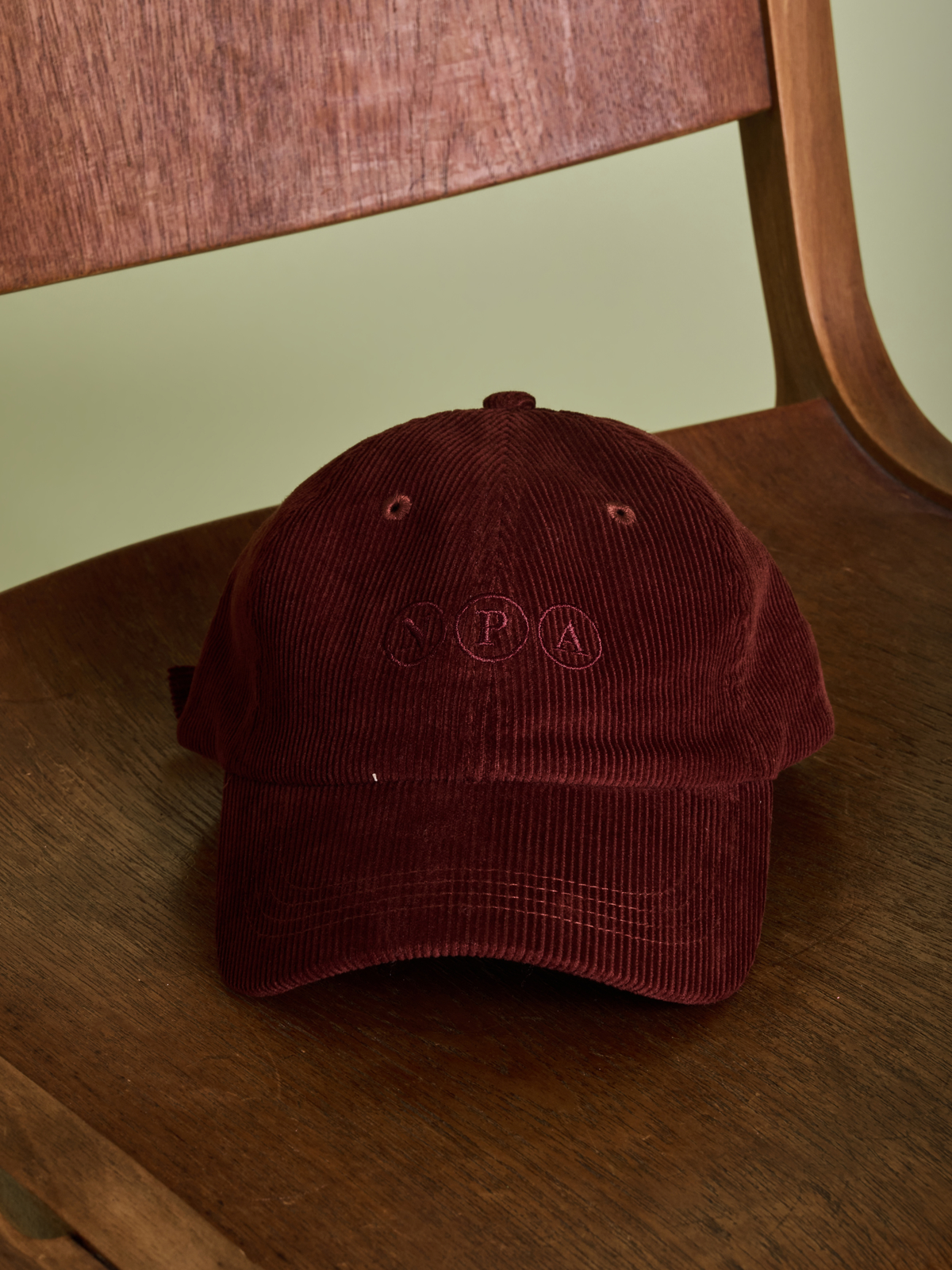 Red Corduroy NPA Cap