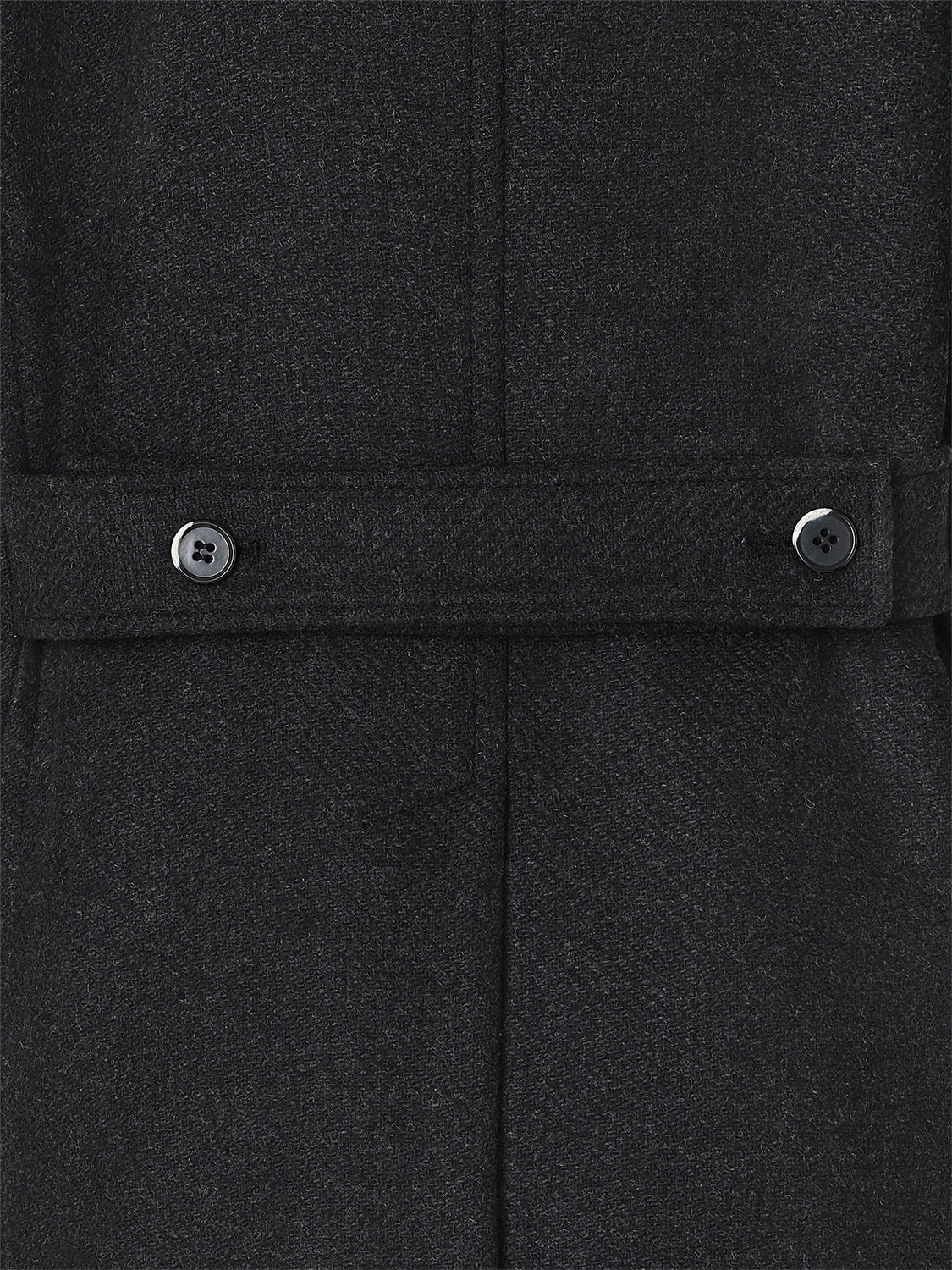 Charcoal Pea Coat - Nazario Parisi & Sons