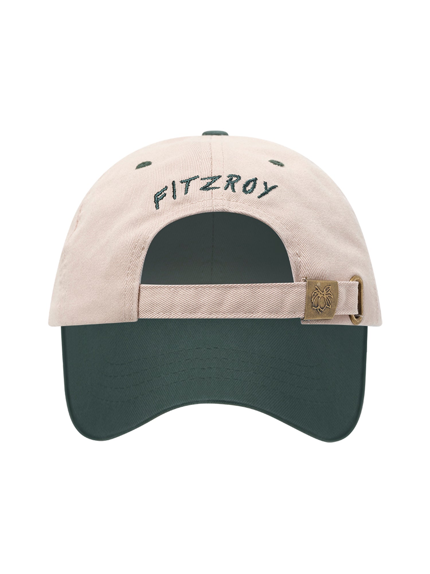 Ecru and Green NP Sons Cap - Nazario Parisi & Sons