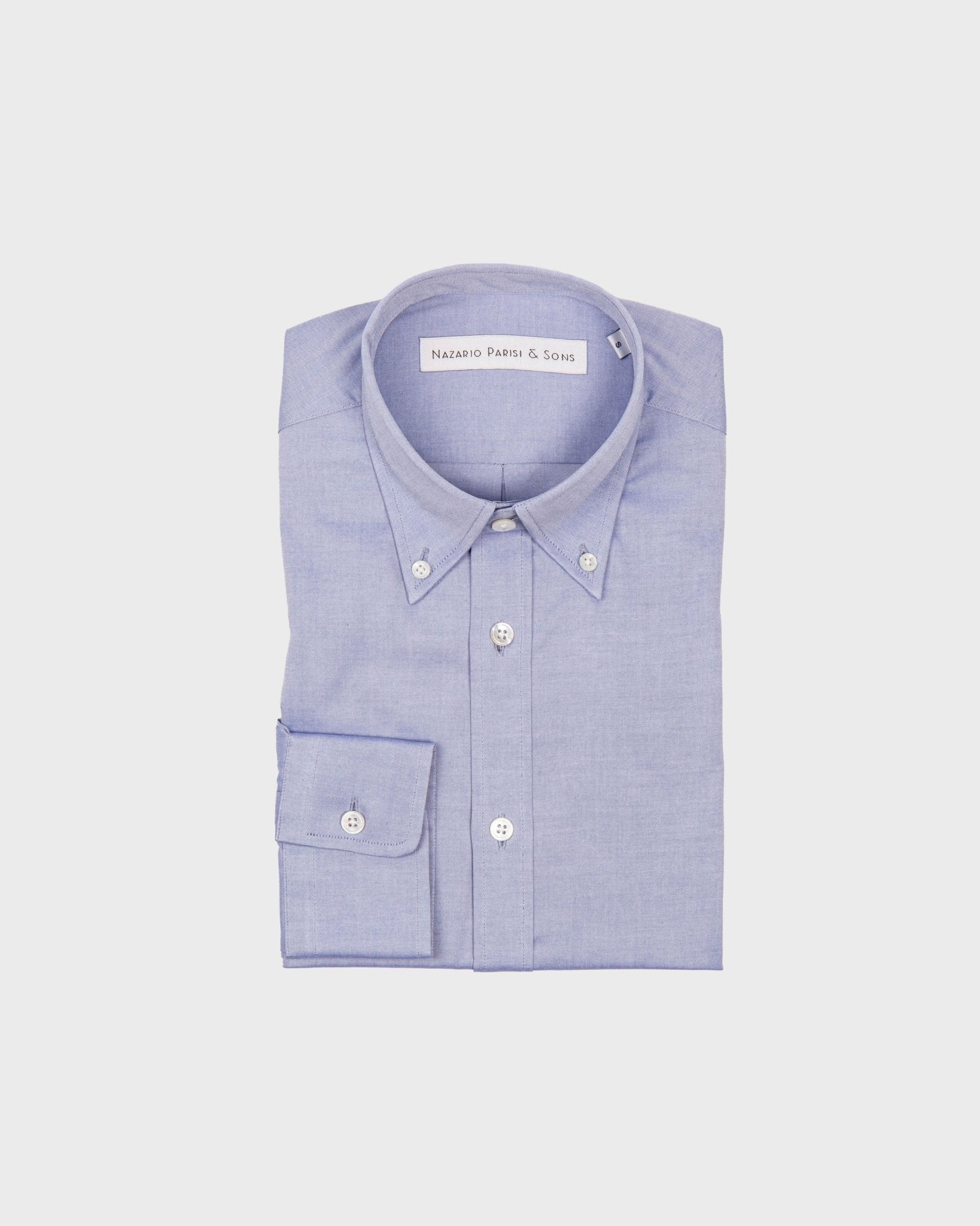 Monaco Navy Button Down Shirt - Nazario Parisi & Sons