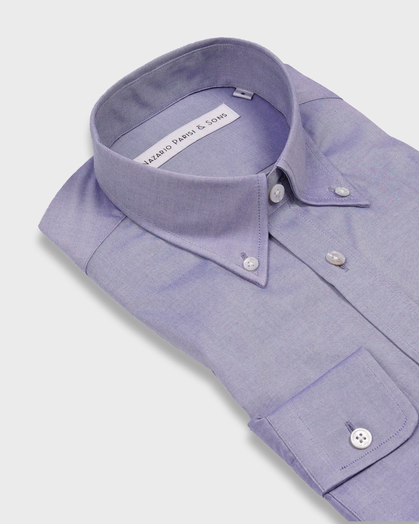Monaco Navy Button Down Shirt - Nazario Parisi & Sons