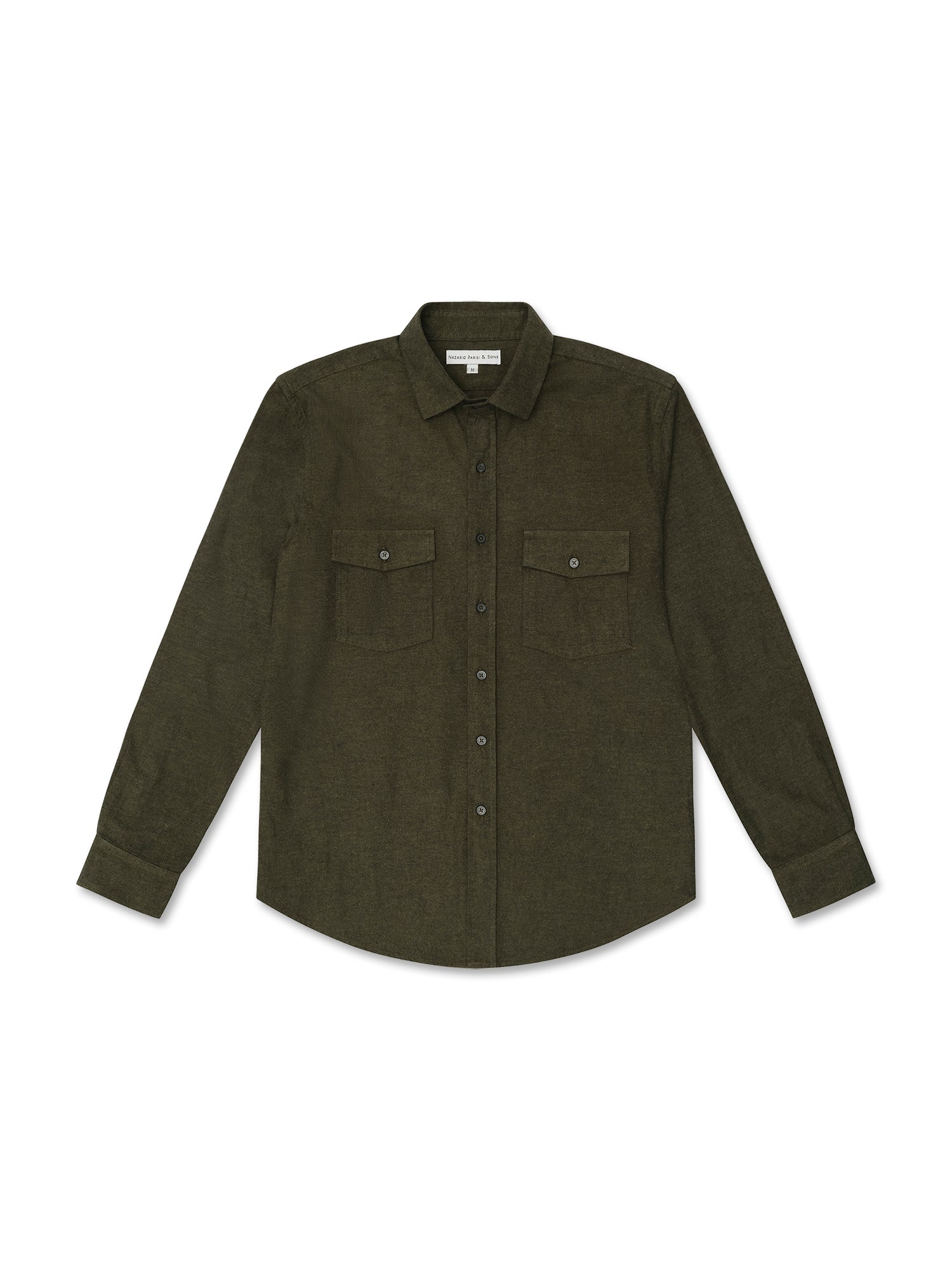 Fitzroy Forest Green Flannel Shirt