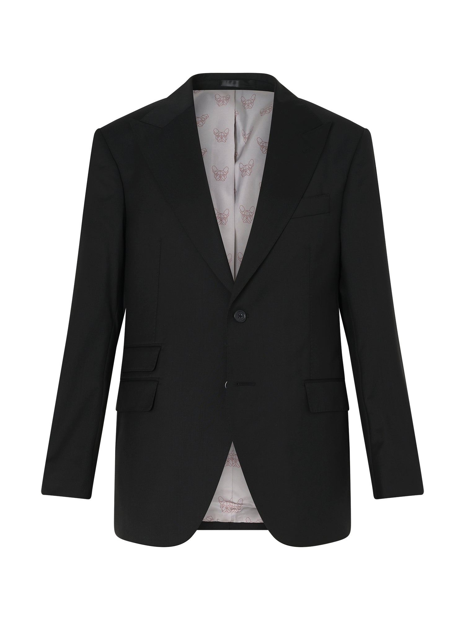 Black Foggia Suit Jacket