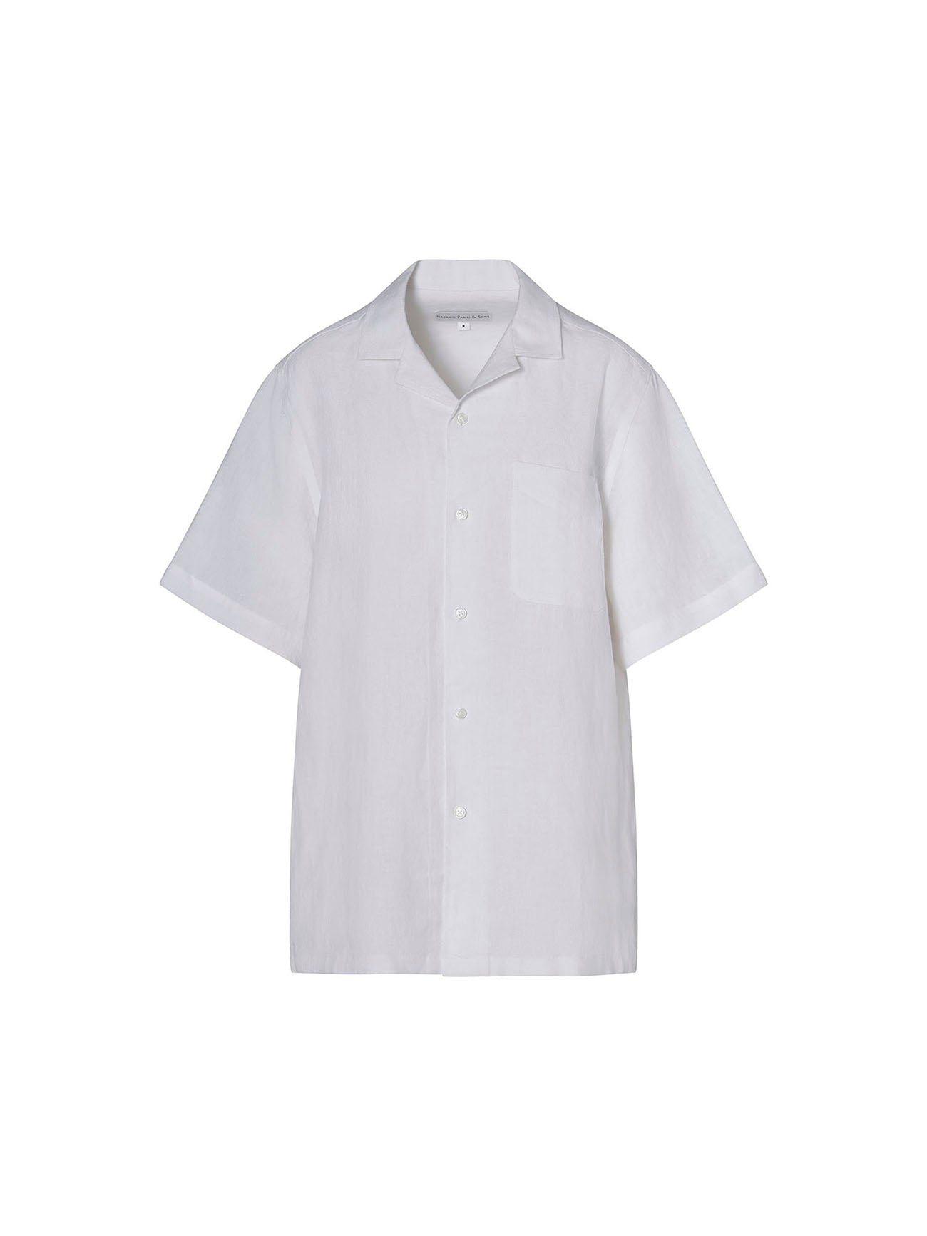 Formentera White Short Sleeve Shirt