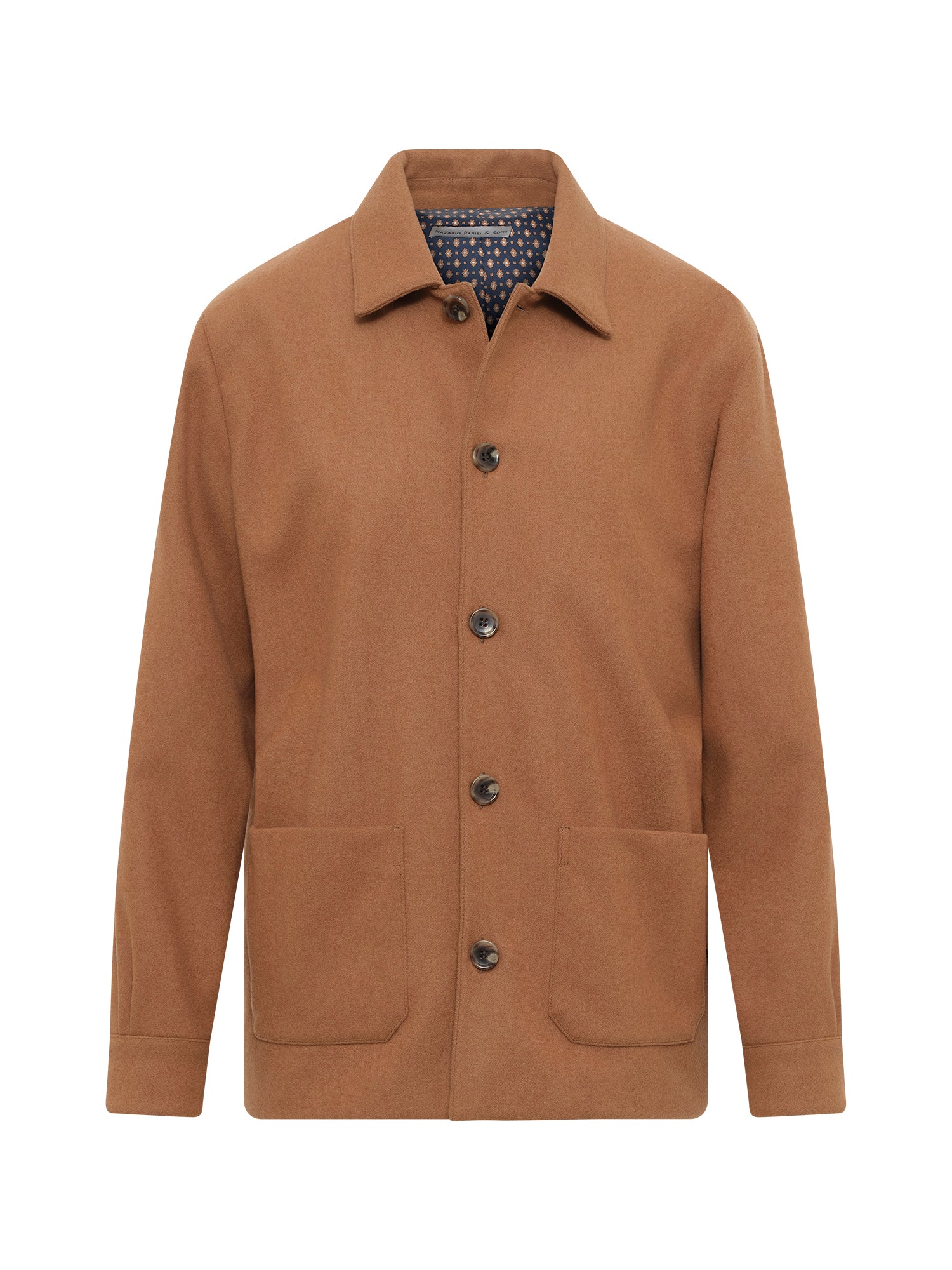 Camel Wool Chore Jacket