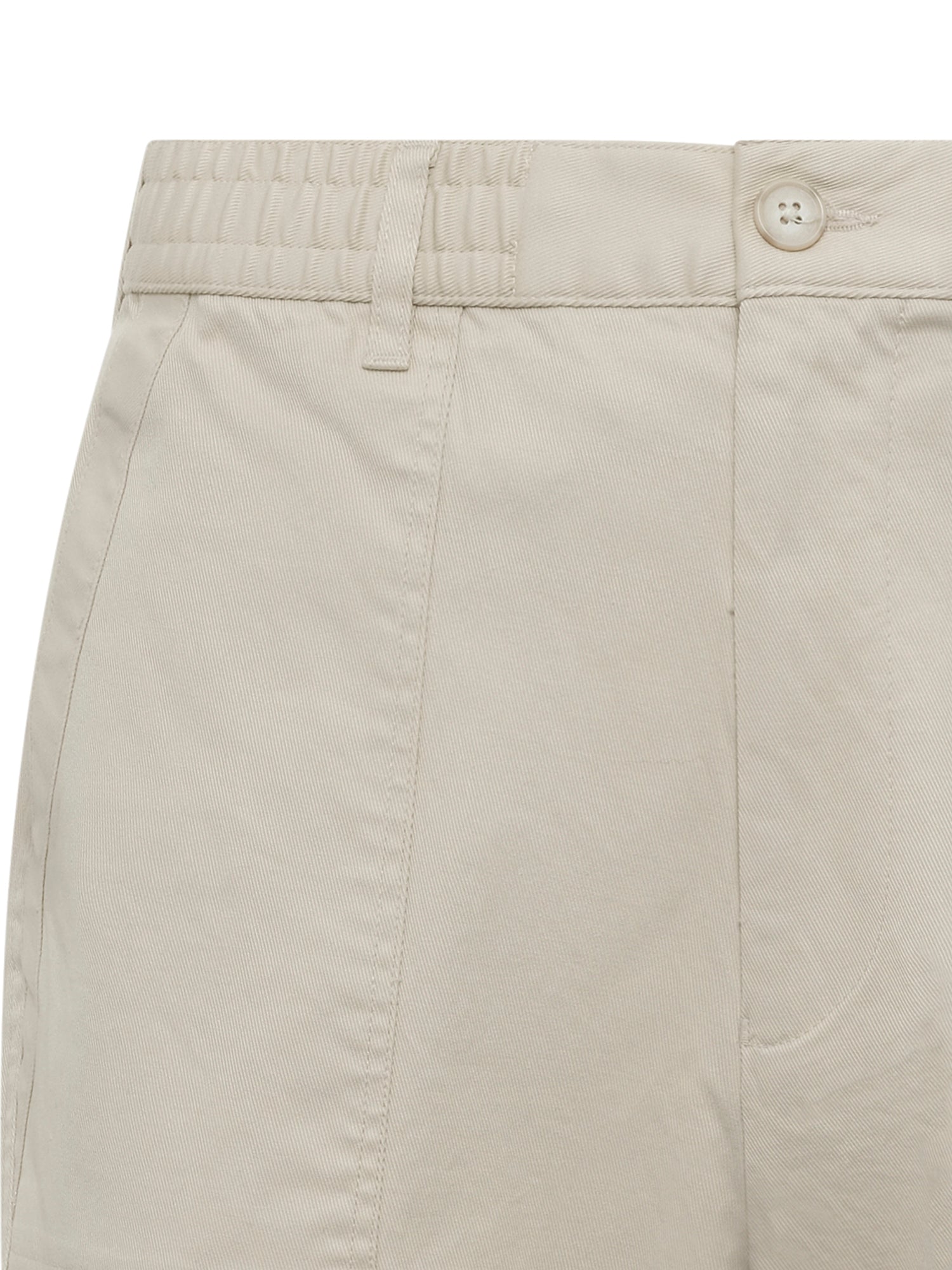 Cream Relaxed Fatigue Pant