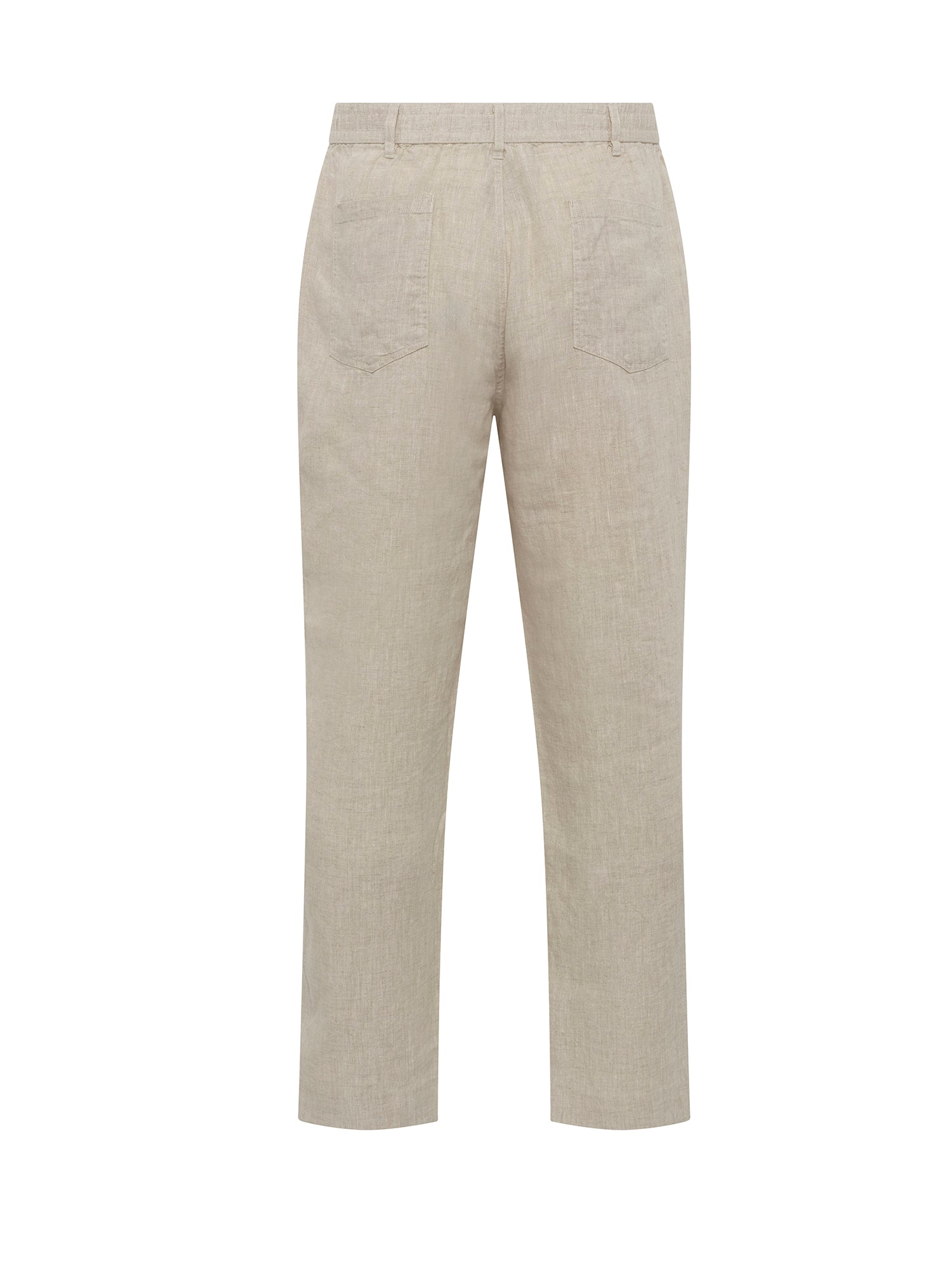 Sand Linen Relaxed Fatigue Pant