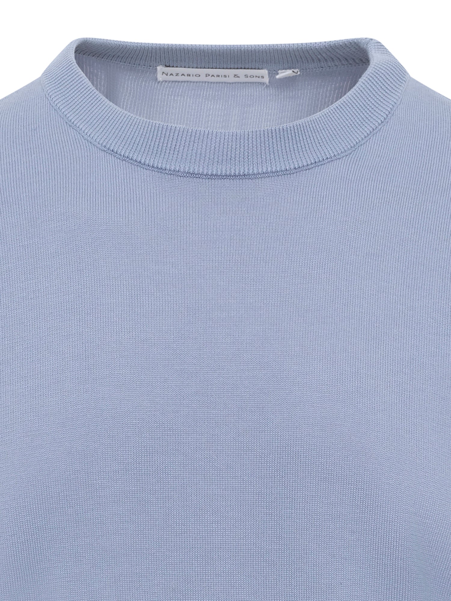 Dusty Blue Long Sleeve Crew