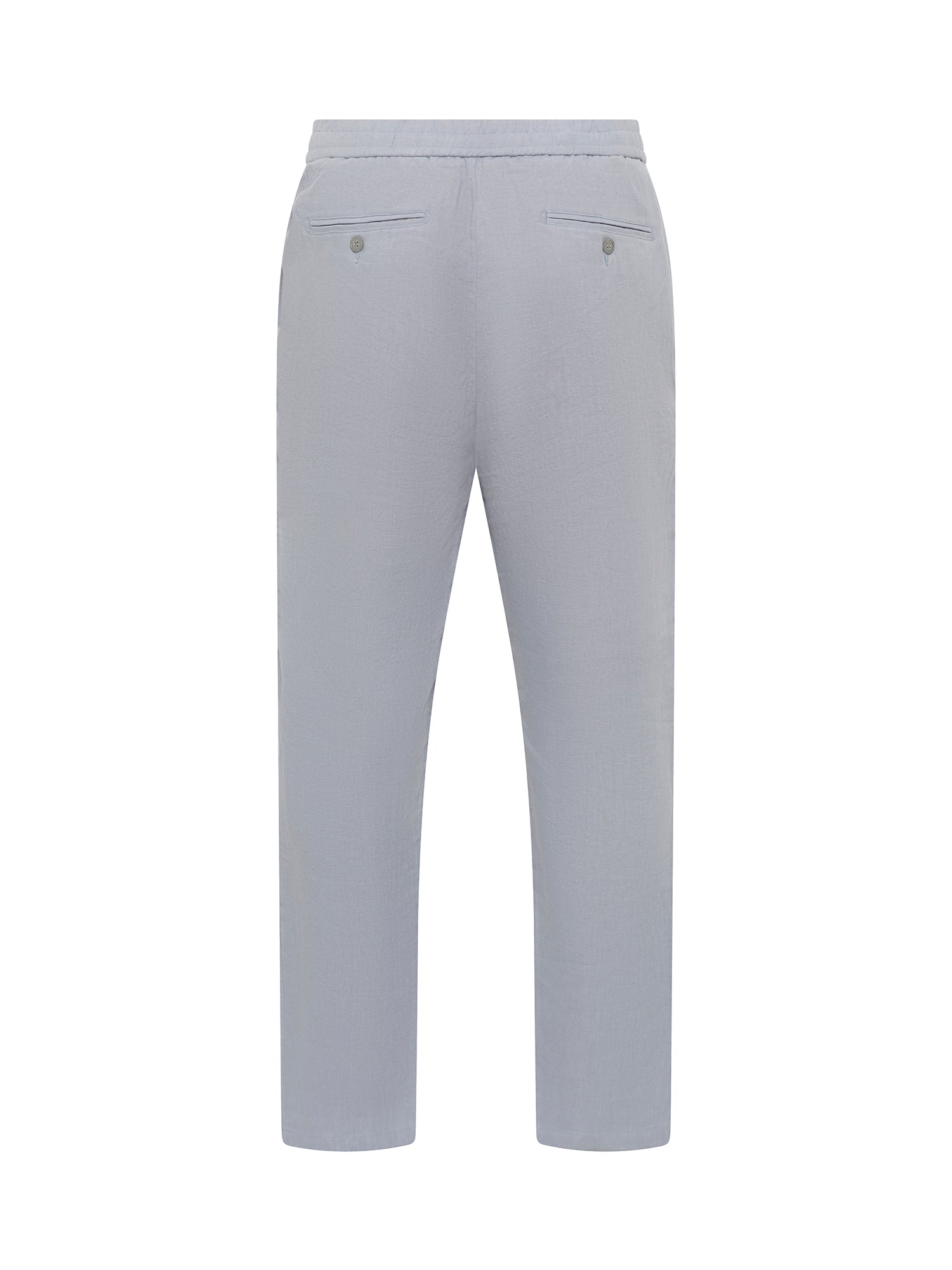 Light Blue Linen Jogger Pant