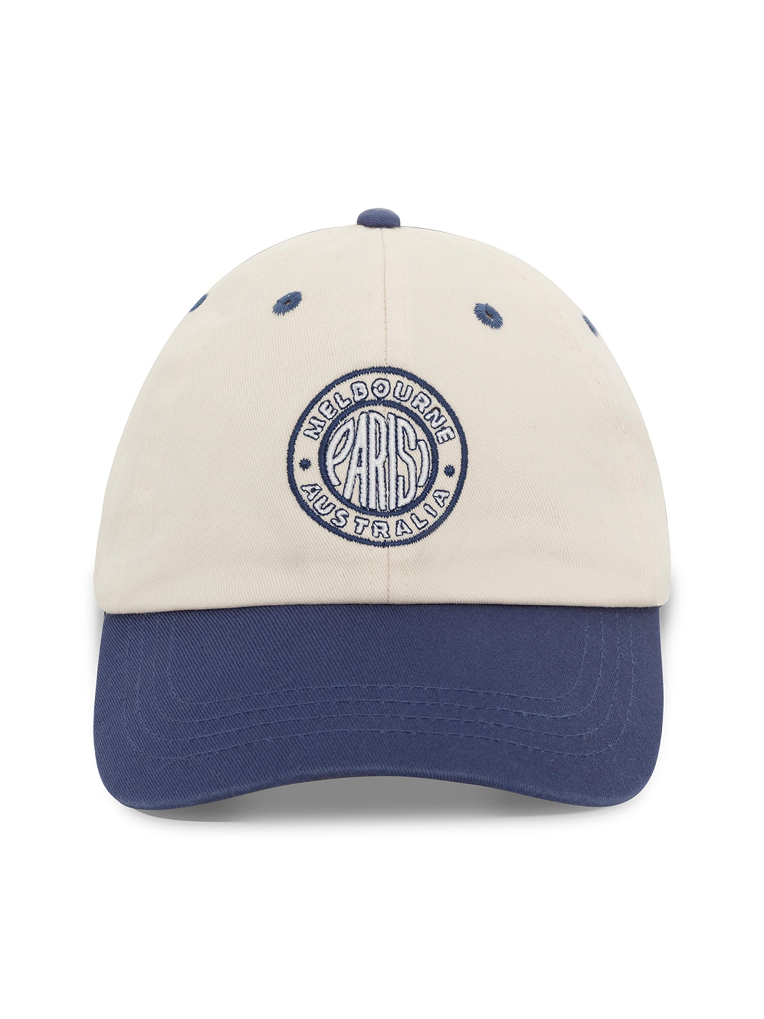 Blue and White Parisi Cap