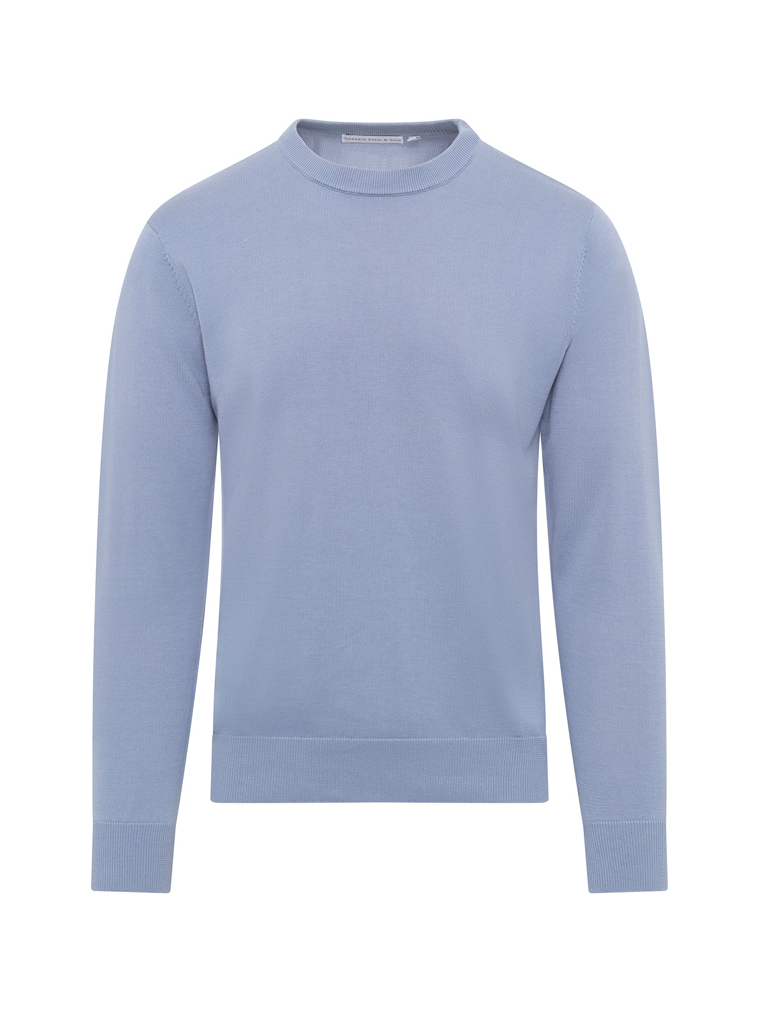 Dusty Blue Long Sleeve Crew