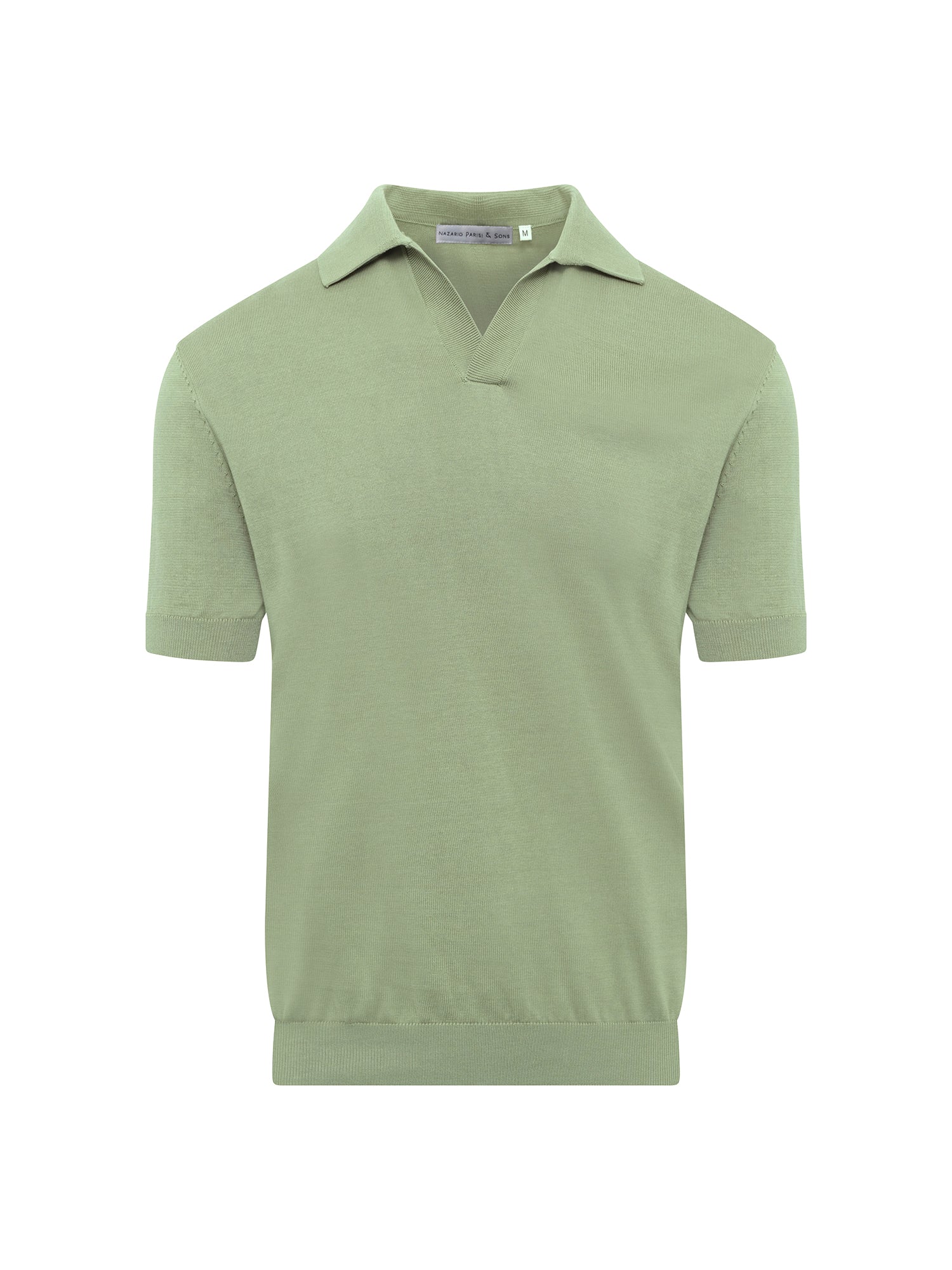 Sage Green Short Sleeve Polo