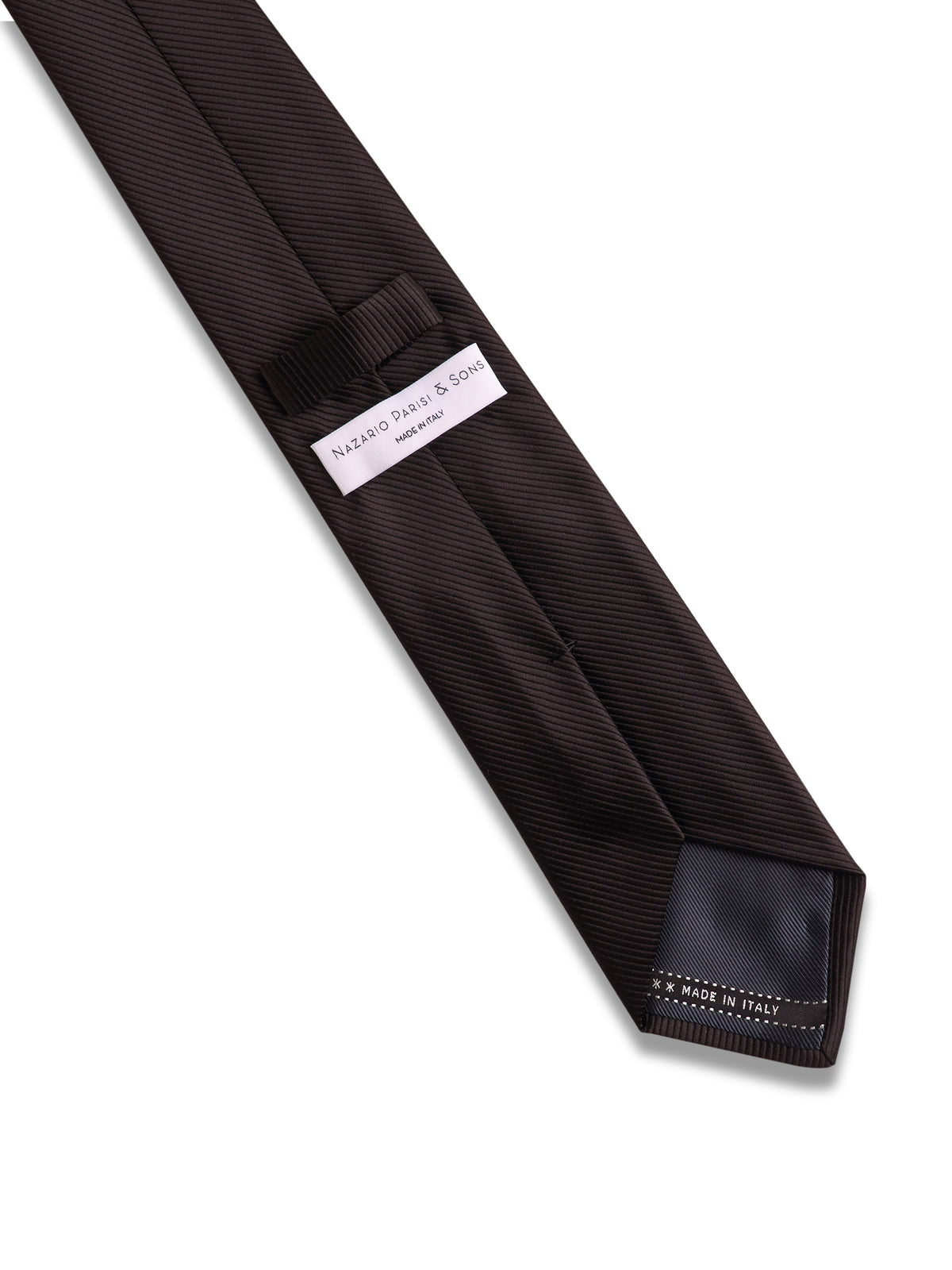 Black Twill Silk Tie