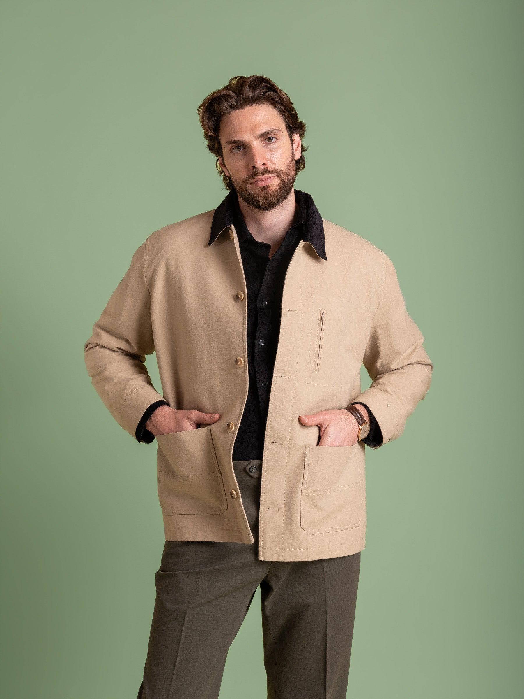 Cream Nolita Worker Jacket
