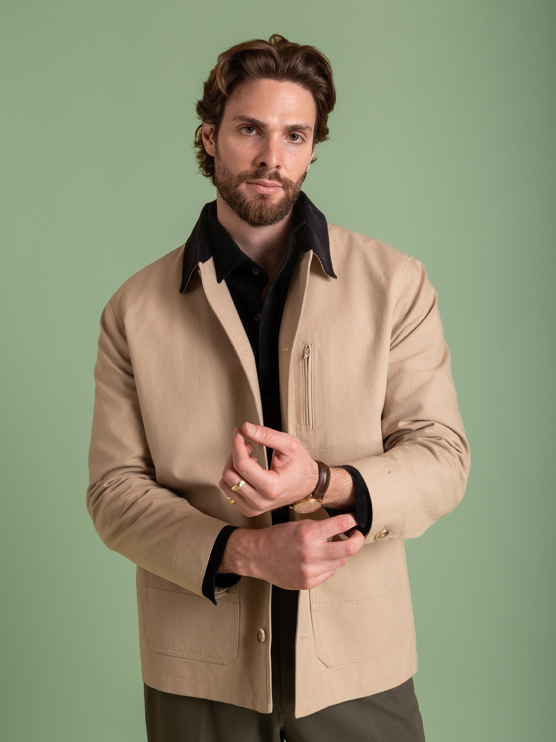 Cream Nolita Worker Jacket