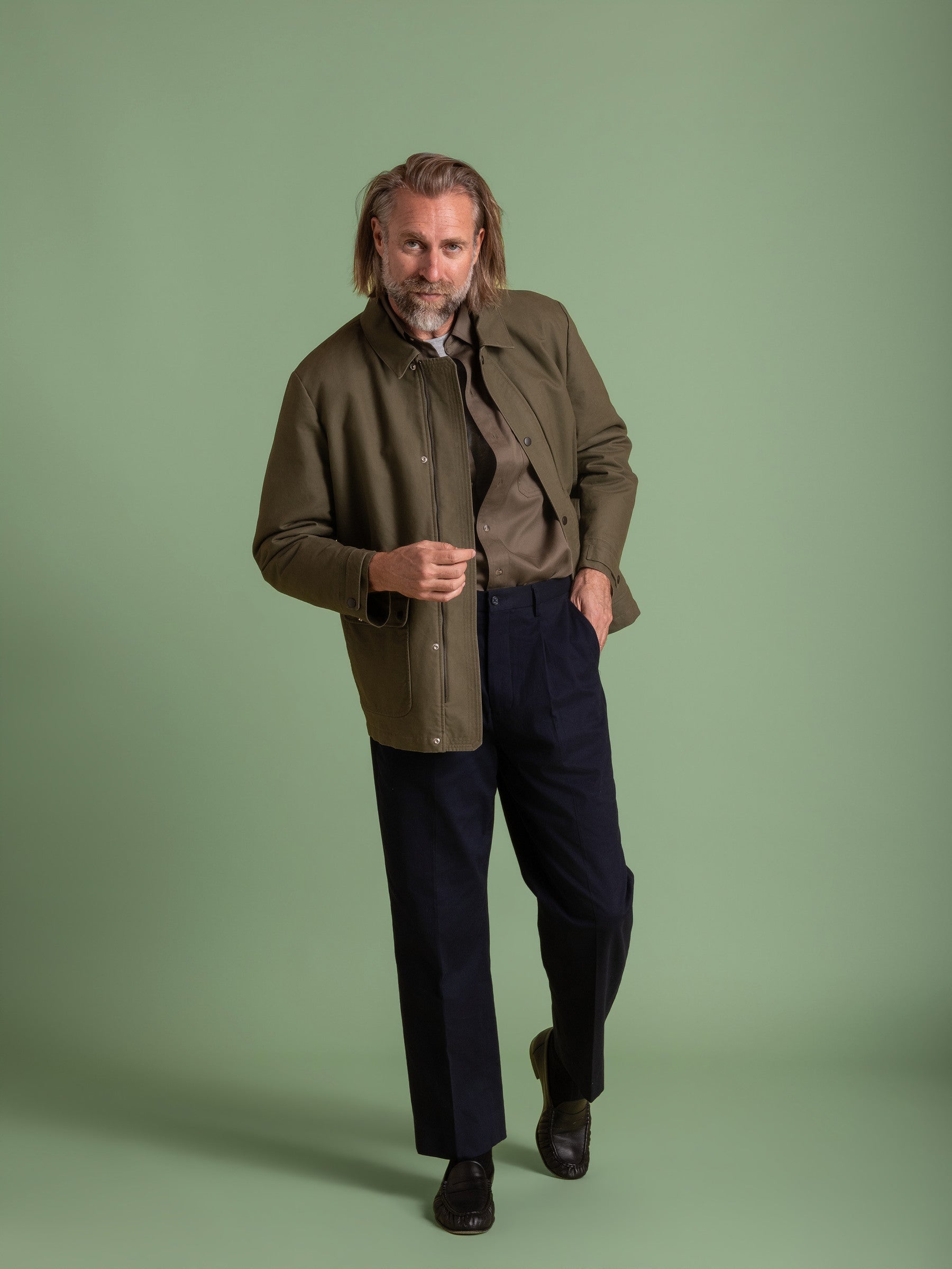 Khaki Technical Jacket