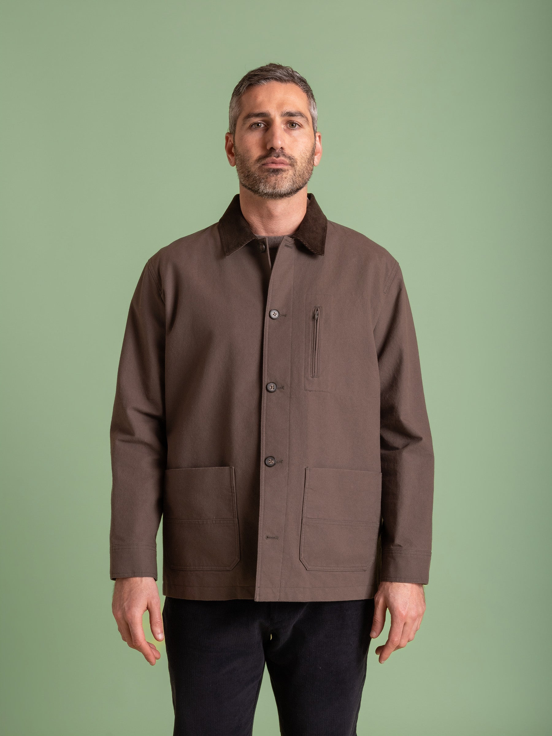 Mid Brown Nolita Worker Jacket