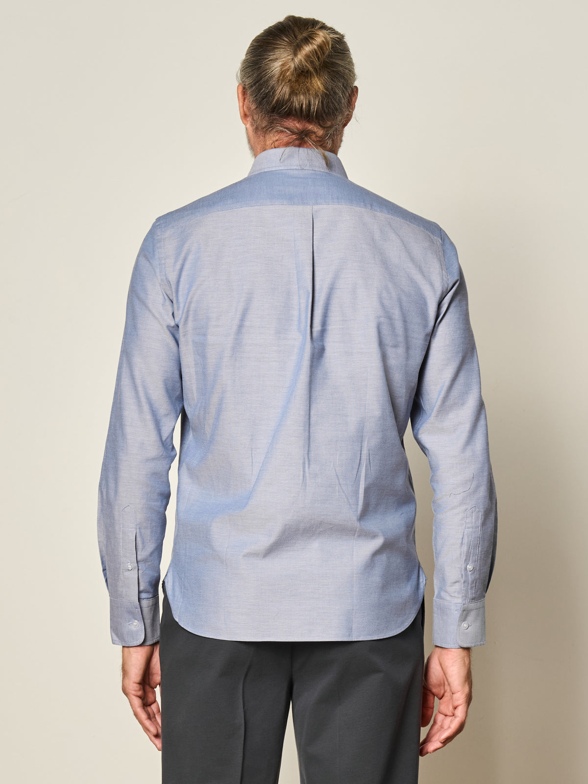 Navy Oxford Button Down Shirt