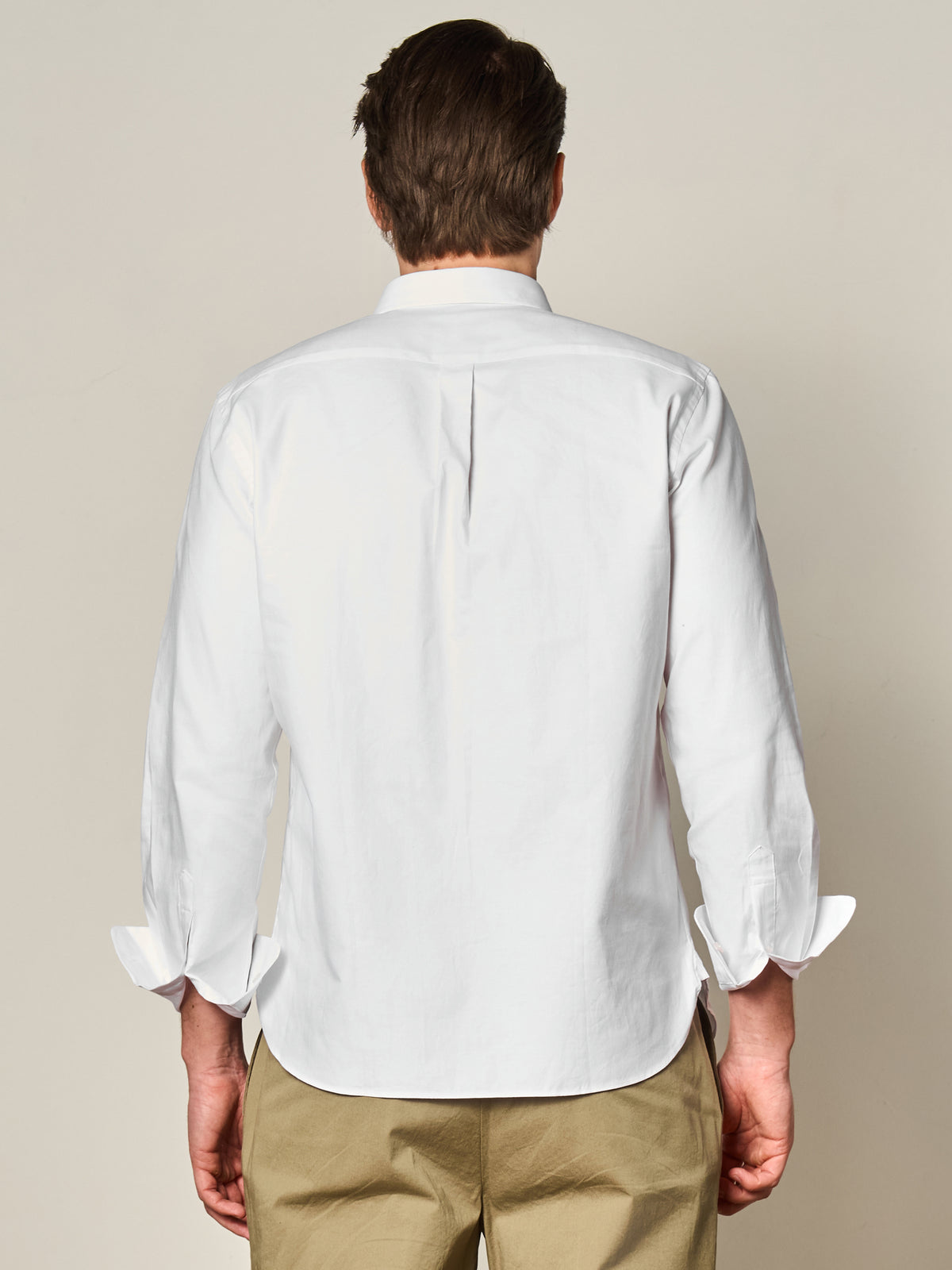 White Oxford Button Down Shirt