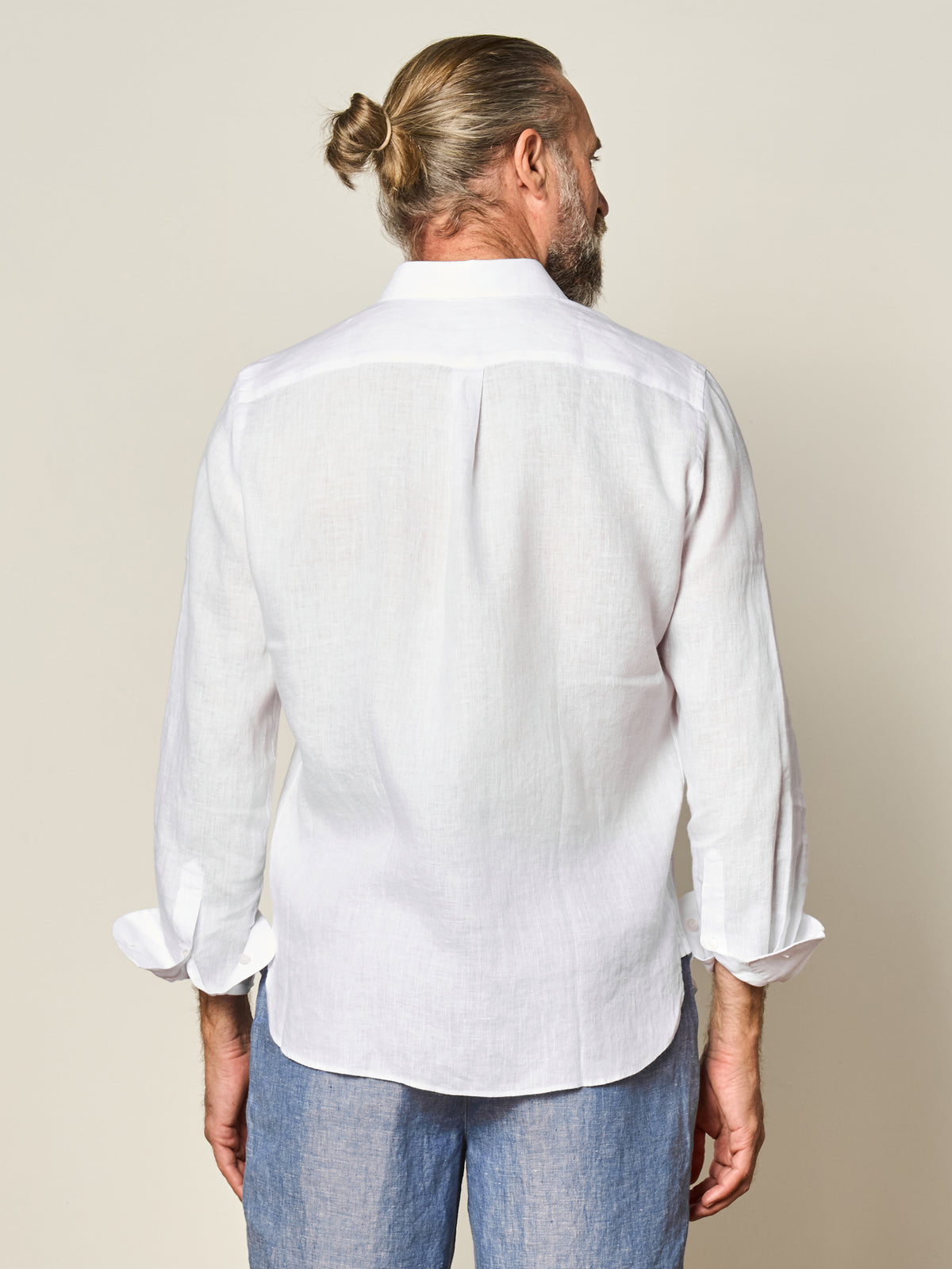 White Linen Shirt