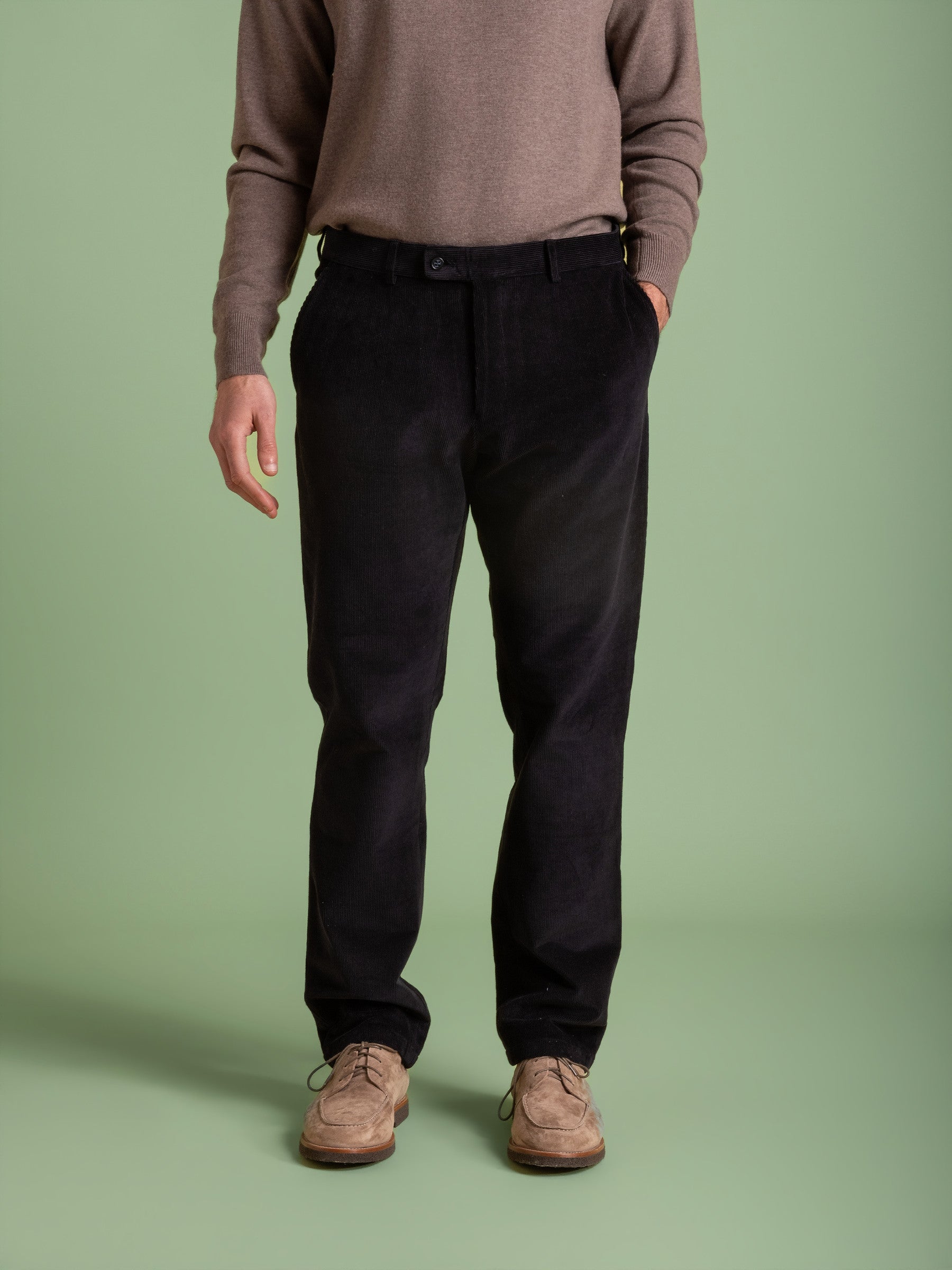 Navy Cord Chino