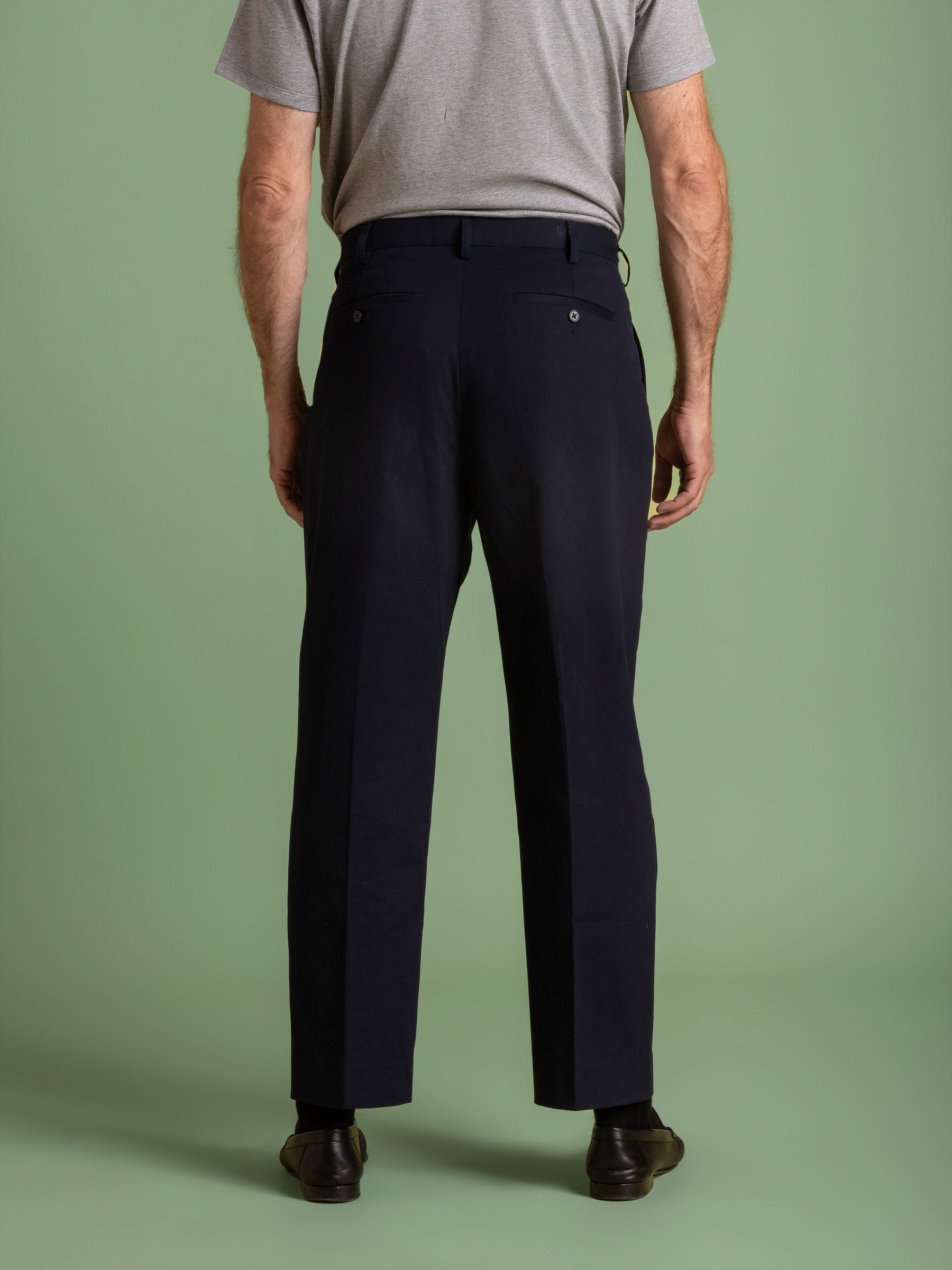 Navy Tuscany Relaxed Trouser