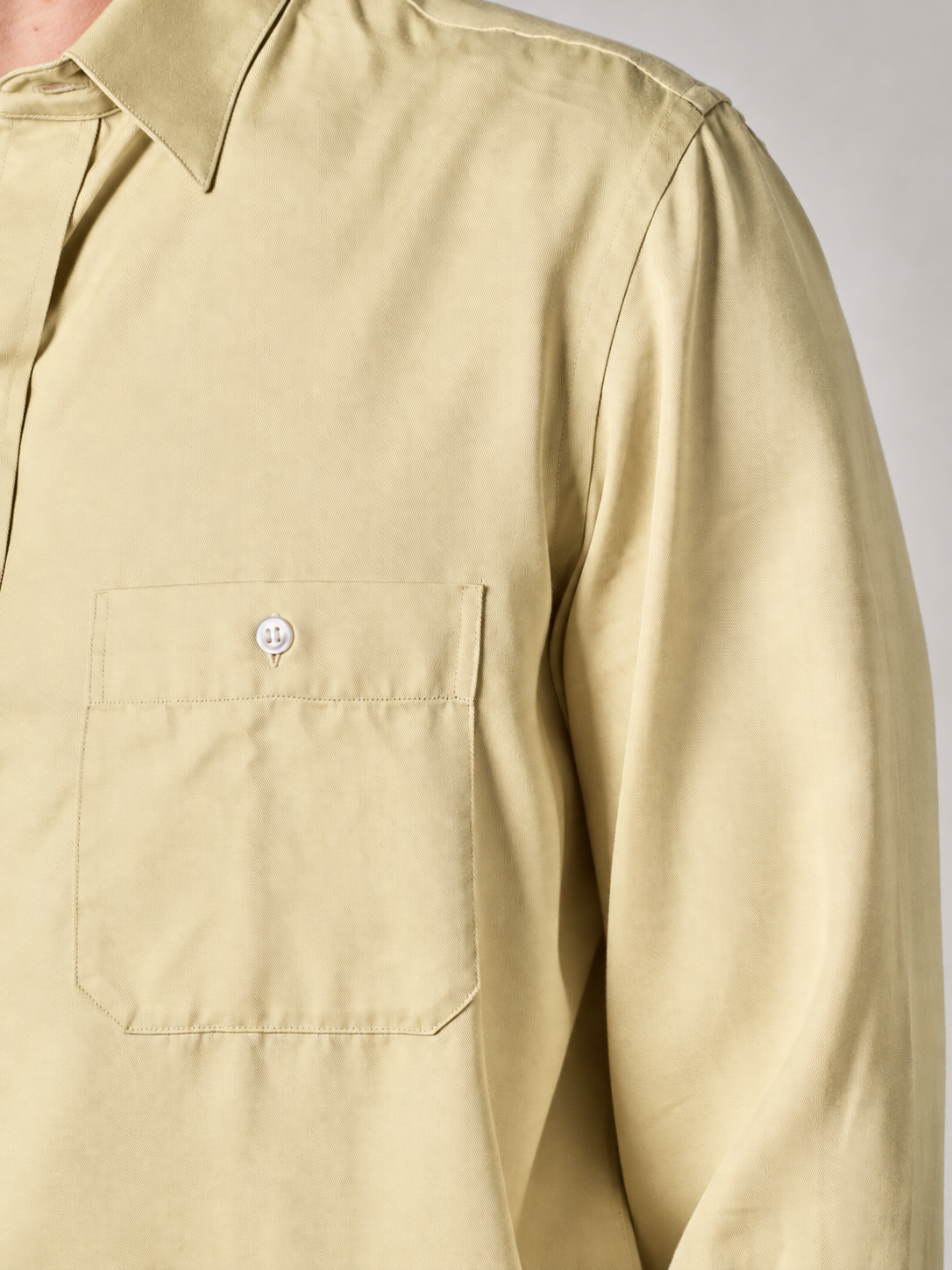 Cream Tencel Osaka Shirt