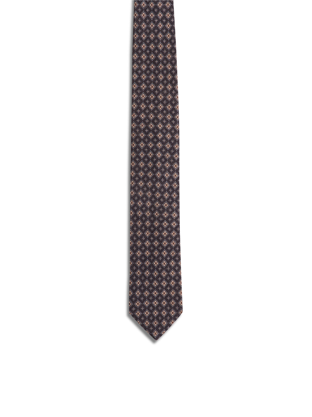 Vintage Navy Cashmere Tie
